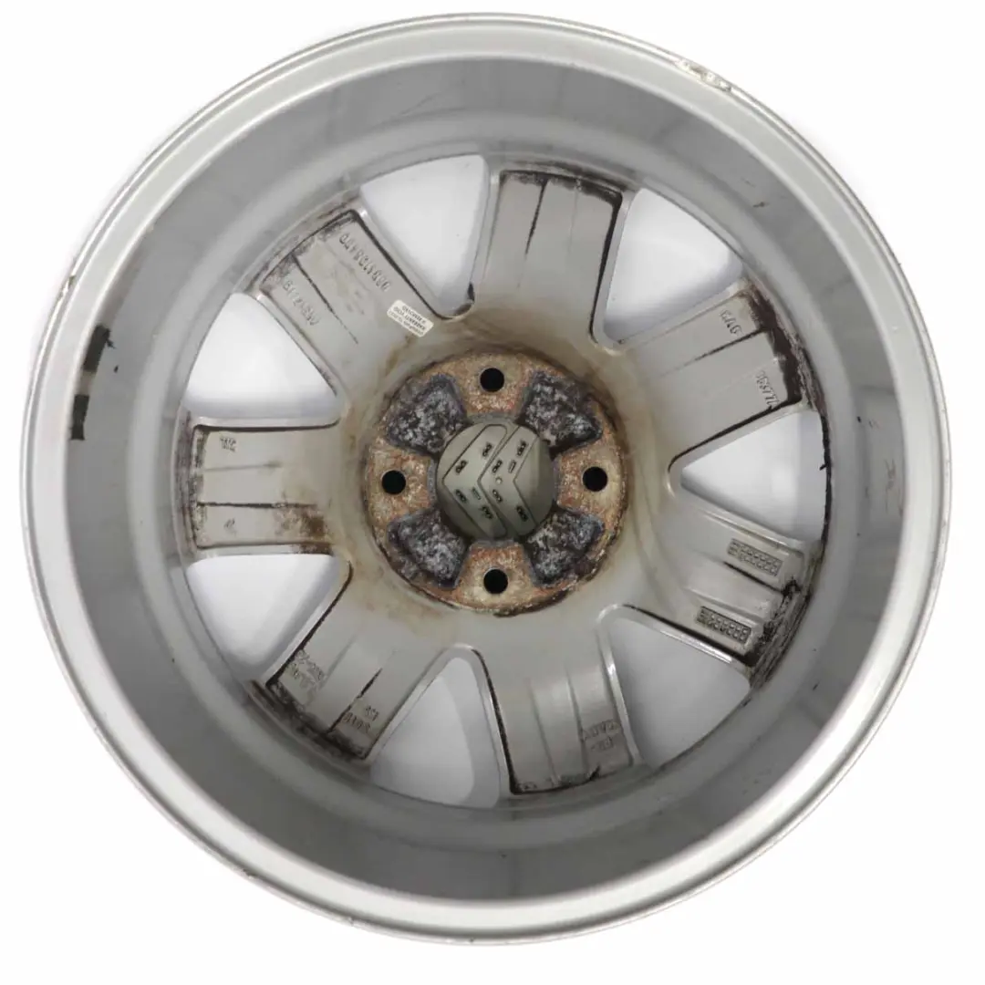  Citroen C3 C4 Silver Alloy Wheel Rim 16" ET:26 6,5J - SKU 9650263980-3 - Part number 9650263980