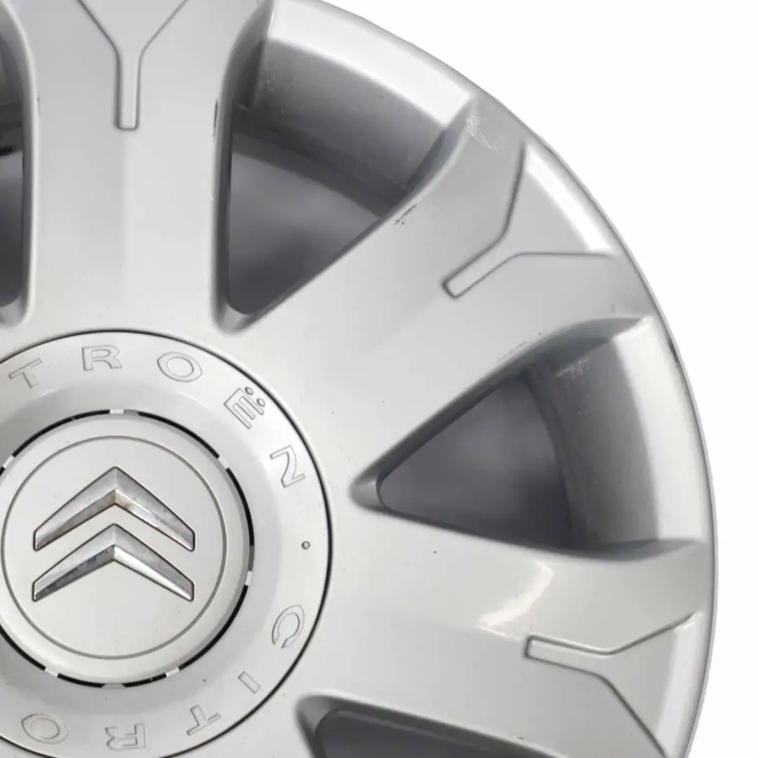  Citroen C3 C4 Silver Alloy Wheel Rim 16" ET:26 6,5J - SKU 9650263980-3 - Part number 9650263980