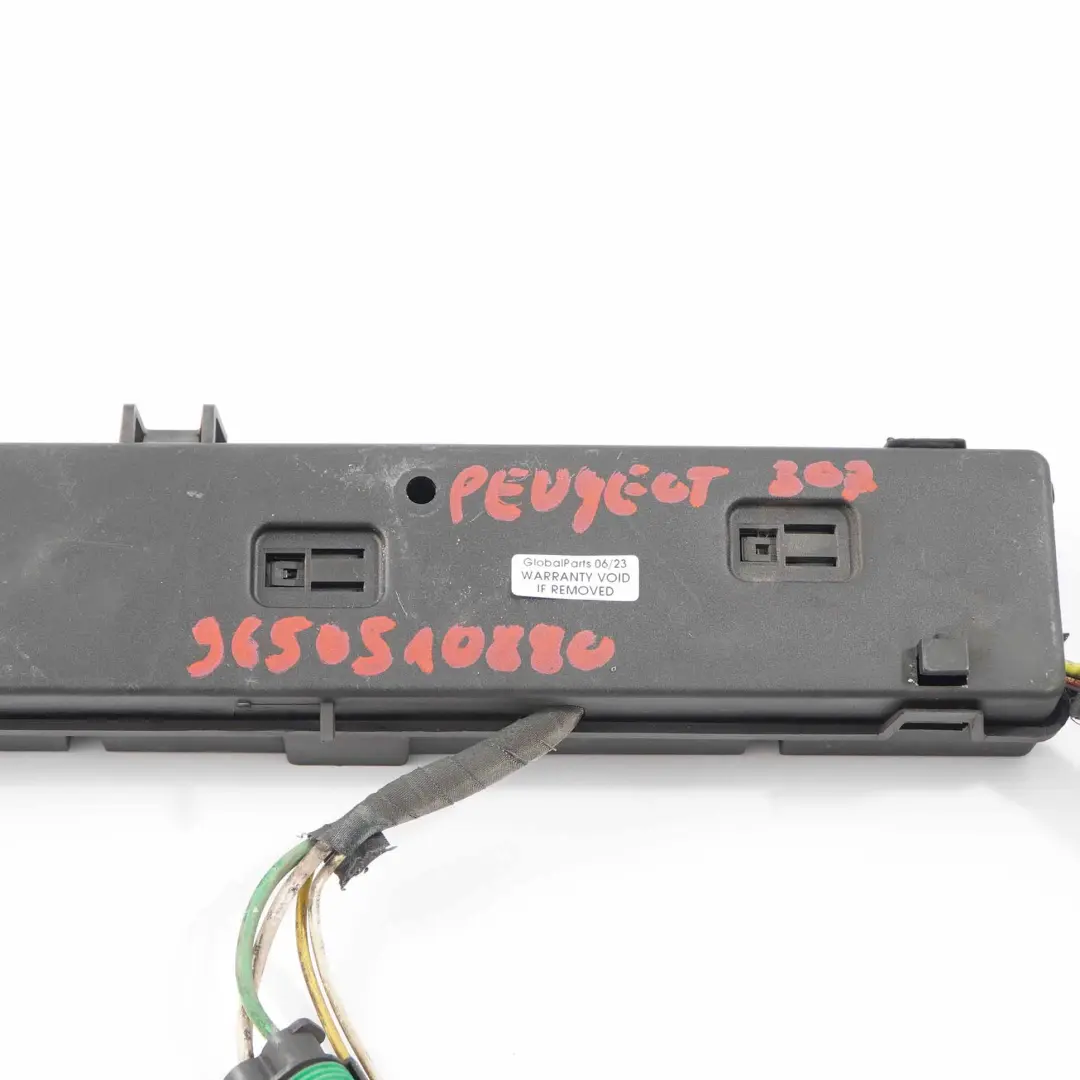 Peugeot 307 raffreddamento radiatore cablaggio cavo modulo filo - SKU 9650510880 - Numero di parte 9650510880