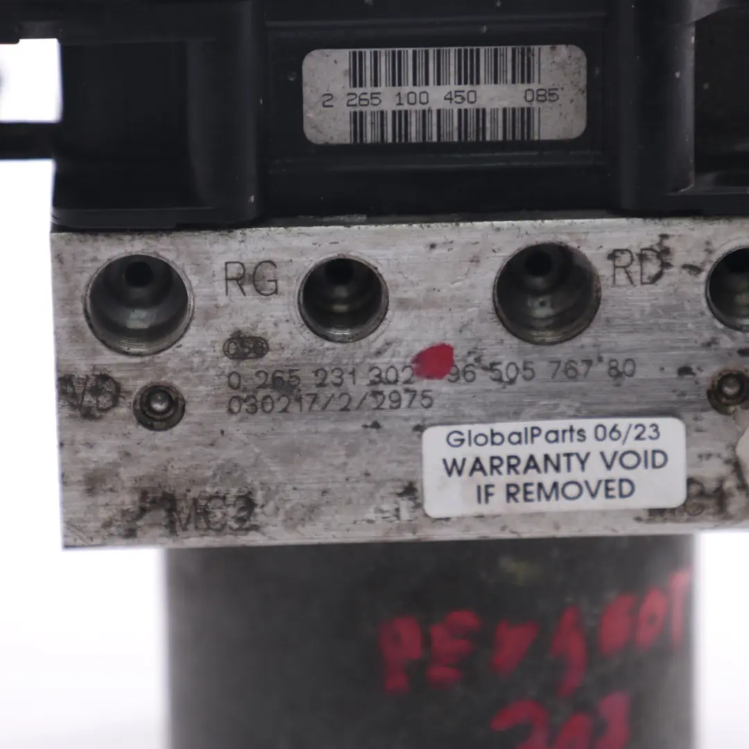 Brake Pump ABS Module Hydraulic Braking Control Unit to Peugeot 307 with Part number 9650576780 Peugeot 307 Brake Pump ABS Module Hydraulic Braking Control Unit - SKU 9650576780 - Part number 9650576780