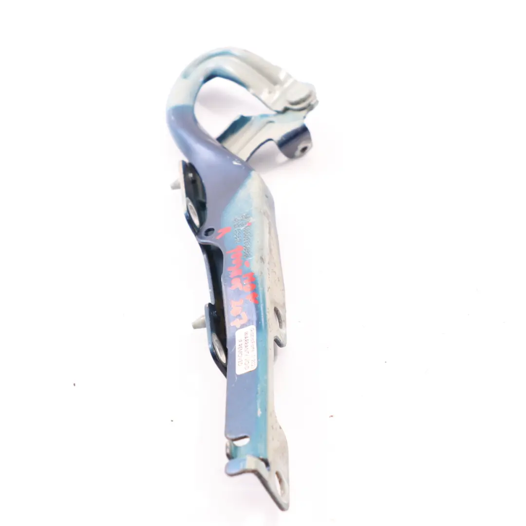 Peugeot 207 Motor haube scharnier vorne rechts Montebello Blau KPL - SKU 9650866980-MON - Teilenummer 9650866980