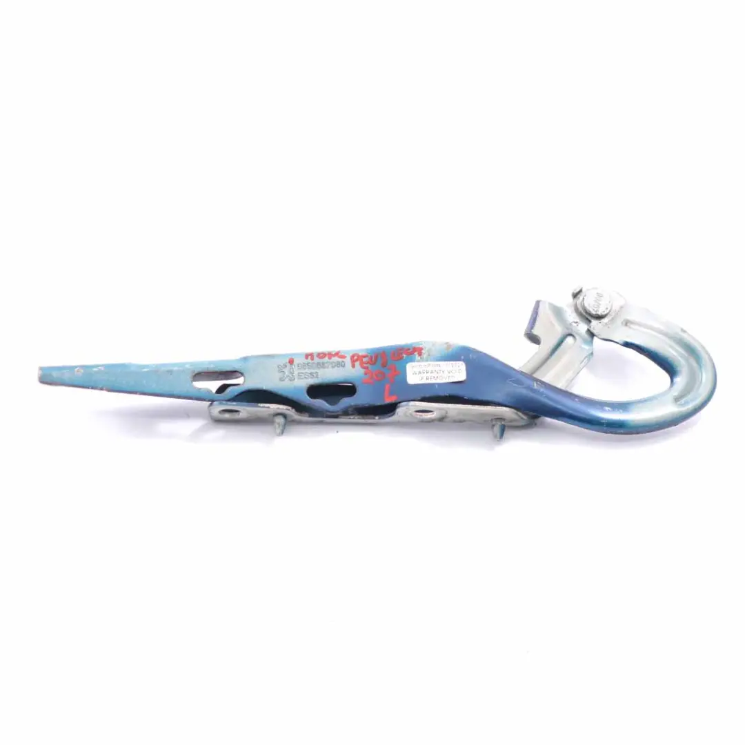Peugeot 207 Capó Bisagra Delantera Izquierda Montebello Azul - KPL - SKU 9650867080-MON - Número de pieza 9650867080