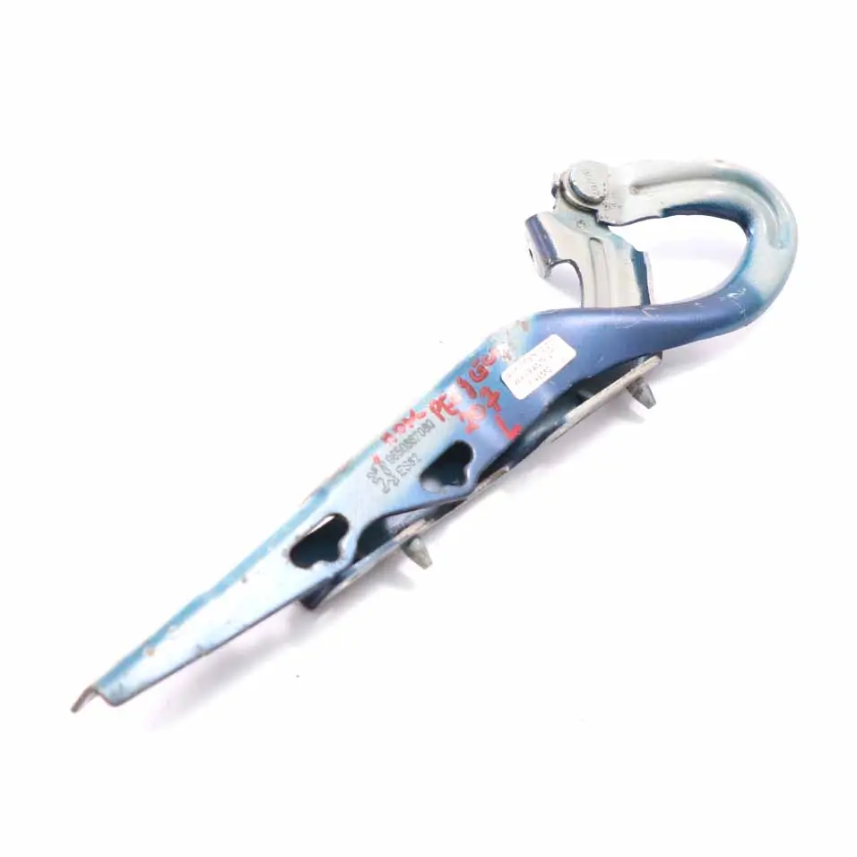 Hood Bonnet Hinge Front Left N/S Montebello Blue - KPL to Peugeot 207 with Part number 9650867080 Peugeot 207 Hood Bonnet Hinge Front Left N/S Montebello Blue - KPL - SKU 9650867080-MON - Part number 9650867080
