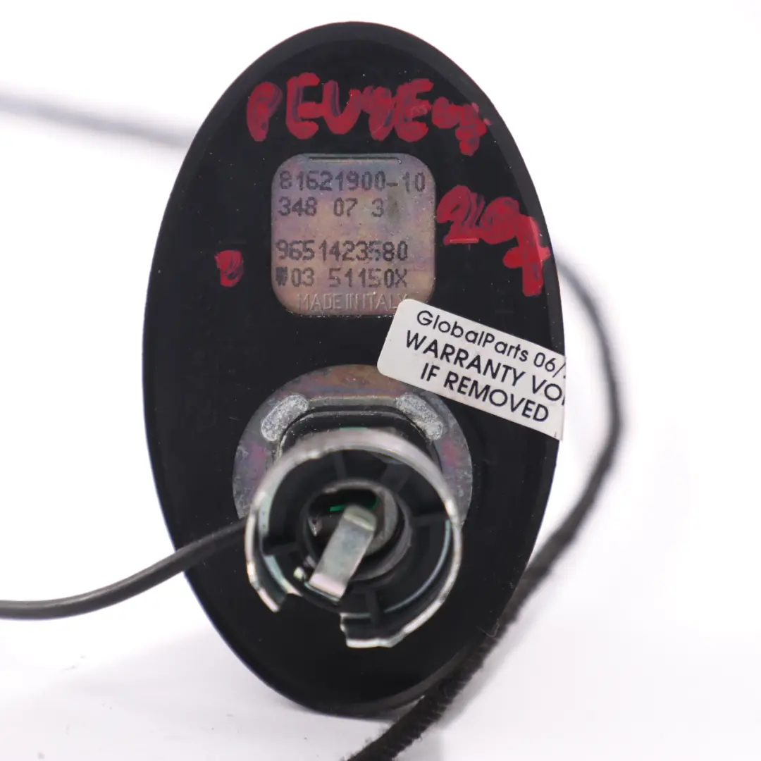 Peugeot 207 Techo Radio Antena Antena Top - SKU 9651423580 - Número de pieza 9651423580