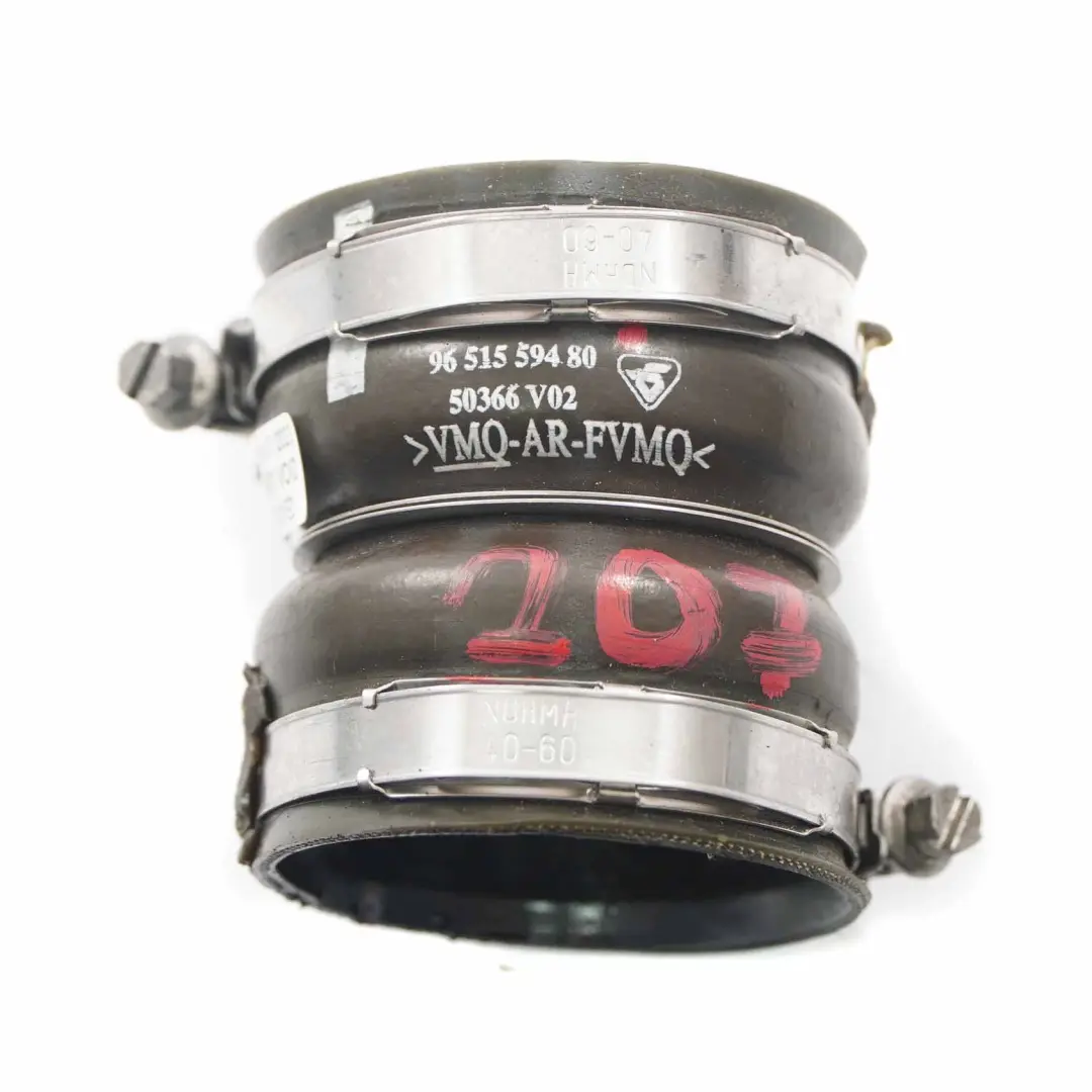 Tubo aria Turbo Intercooler Tubo per Peugeot 207 1.6 HDI con numero di parte 9651559480 Peugeot 207 1.6 HDI Tubo aria Turbo Intercooler Tubo - SKU 9651559480 - Numero di parte 9651559480