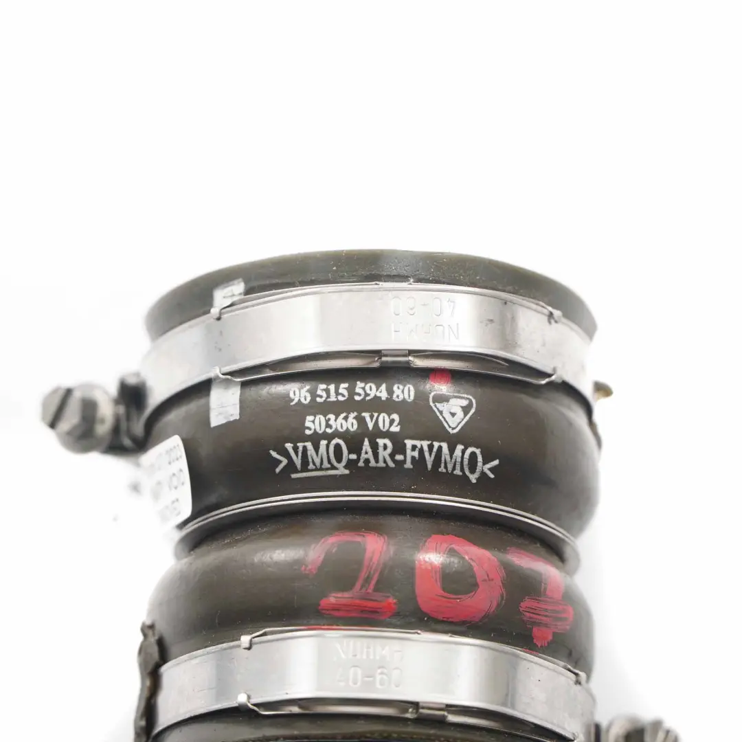 Luftrohr Turbo Ladeluftkühler Schlauch für Peugeot 207 1.6 HDI mit Teilenummer 9651559480 Peugeot 207 1.6 HDI Luftrohr Turbo Ladeluftkühler Schlauch - SKU 9651559480 - Teilenummer 9651559480