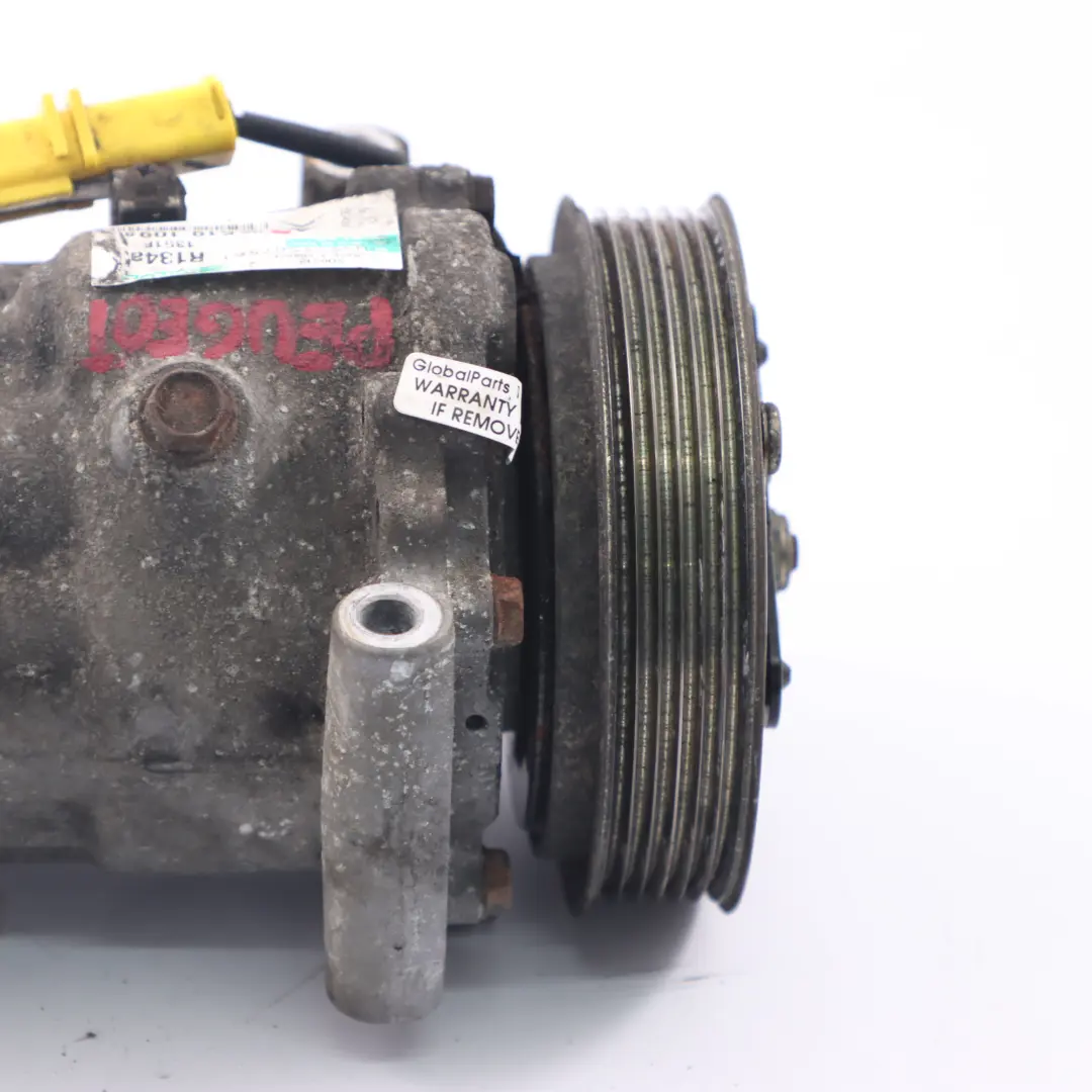 Peugeot 207 307 1.6 HDI Compresor Aire Acondicionado Bomba A/C - SKU 9651910980 - Número de pieza 9651910980
