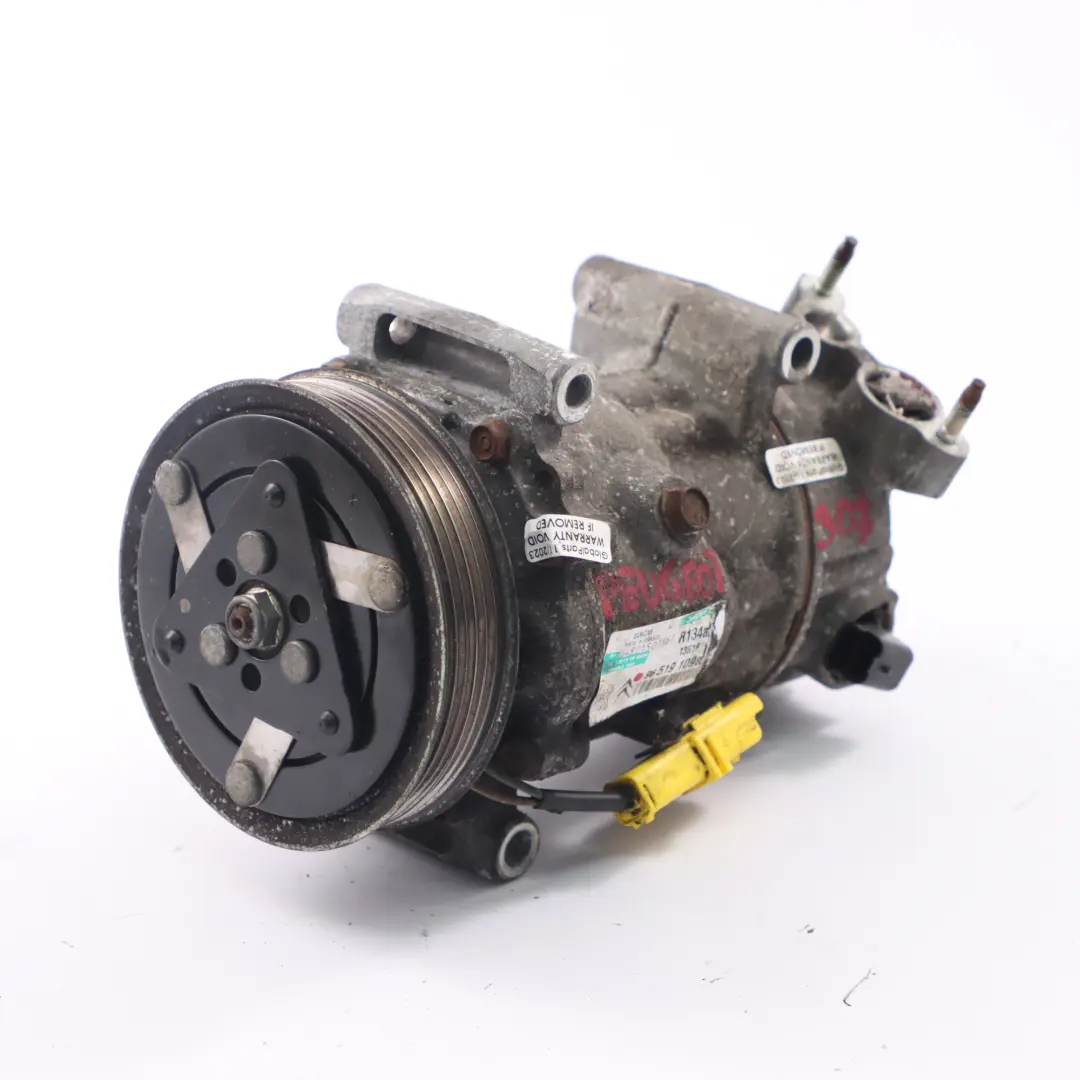 Peugeot 207 307 1.6 HDI Compresseur Pompe Climatisation - SKU 9651910980 - Numéro de pièce 9651910980