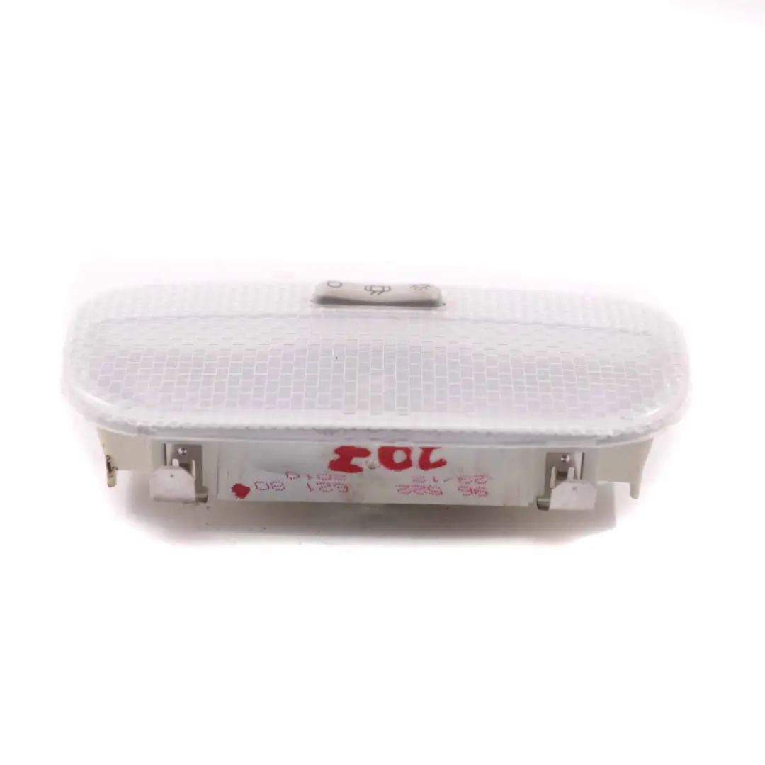 Luz de Techo Luz de Lectura Trasera Panel Interior Gris para Peugeot 207 con número de pieza 9652262180 Peugeot 207 Luz de Techo Luz de Lectura Trasera Panel Interior Gris - SKU 9652262180 - Número de pieza 9652262180