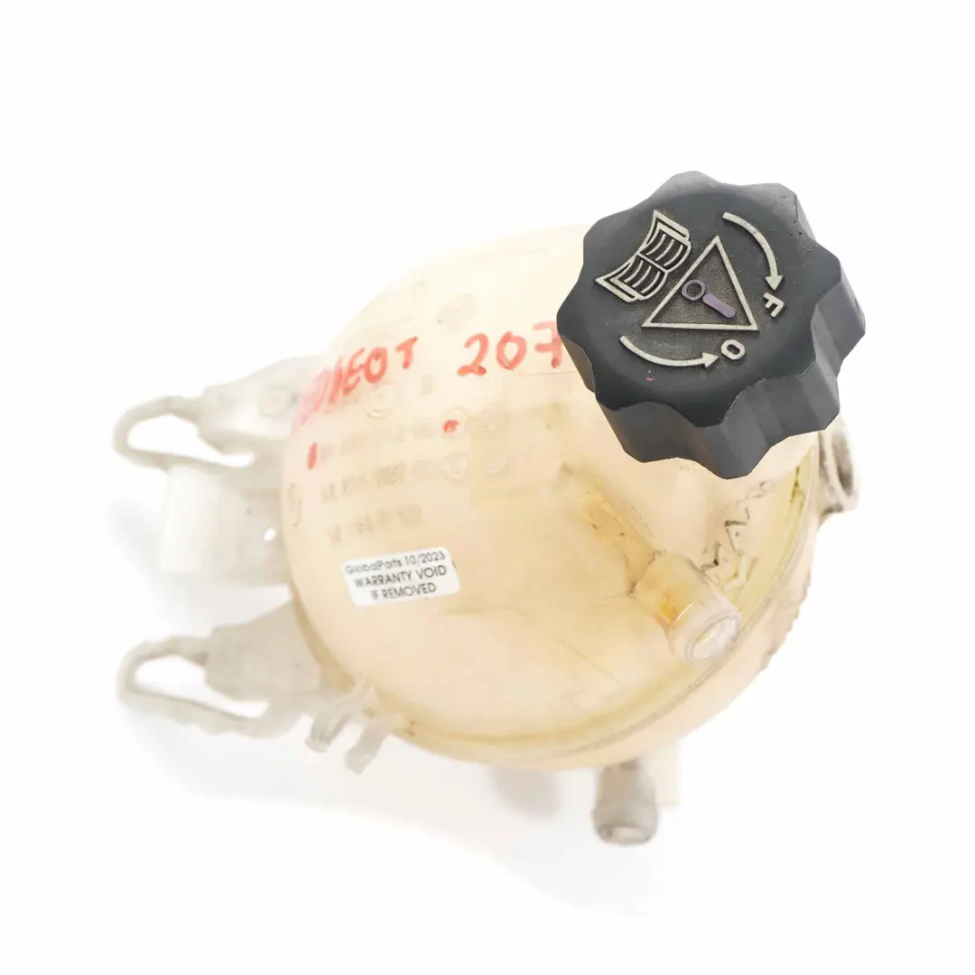 Depósito expansión líquido refrigerante Botella para Peugeot 207 con número de pieza 9652621280 Peugeot 207 Depósito expansión líquido refrigerante Botella - SKU 9652621280 - Número de pieza 9652621280