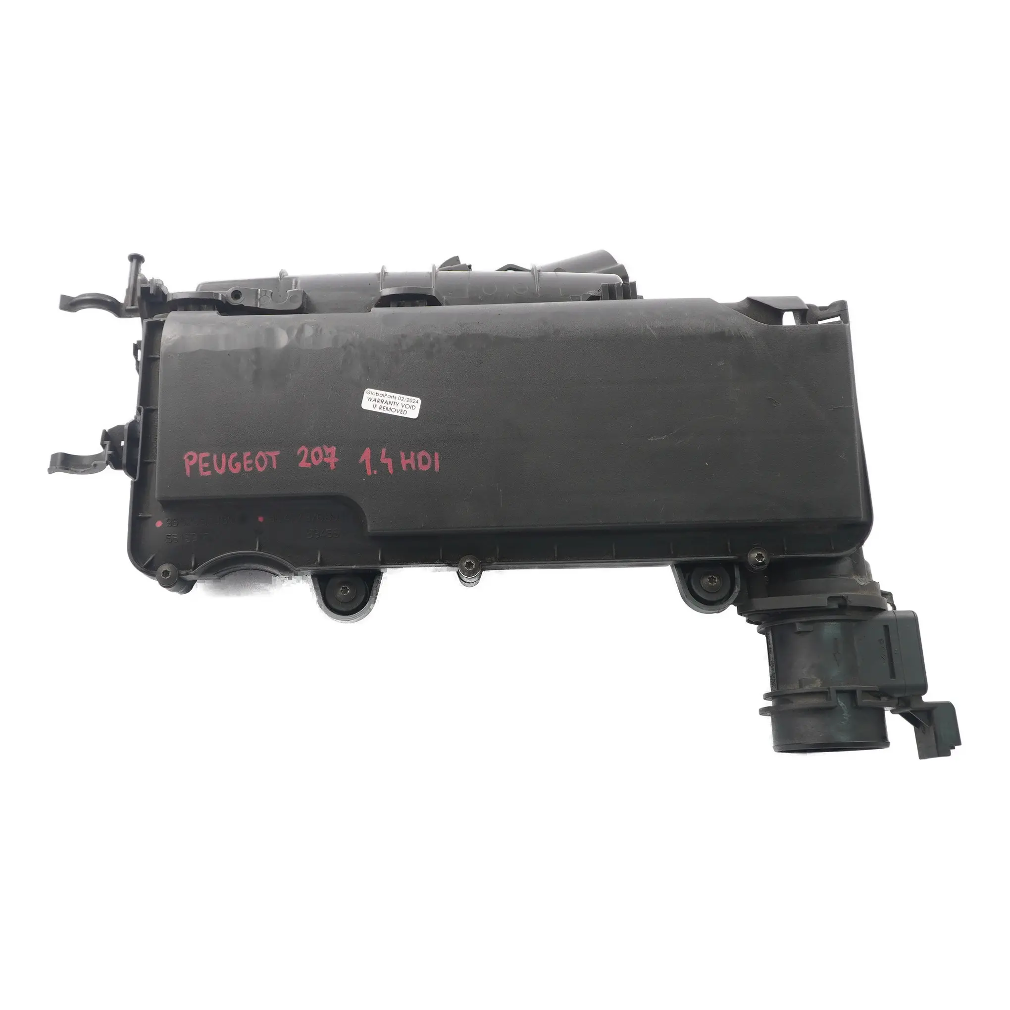 Peugeot 207 1.4 HDI Aspirazione Silenziatore Filtro Aria Silenziatore 9652987380