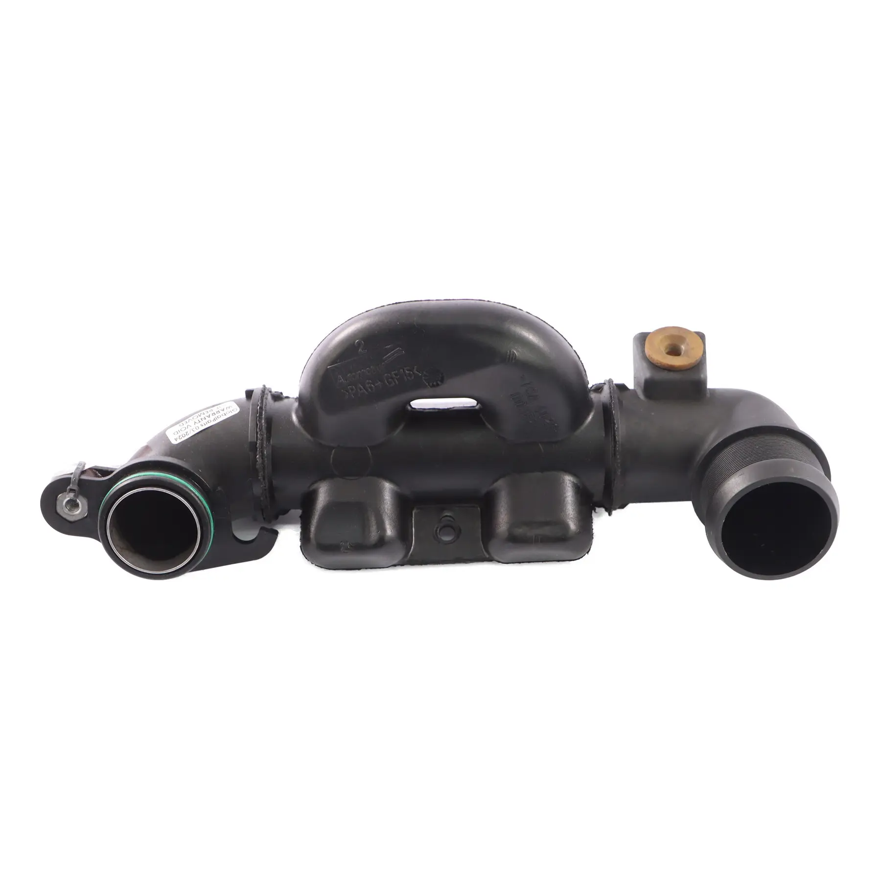 Ford Fiesta MK 6 Turbo Intercooler Tubo flessibile Condotto 9653778180