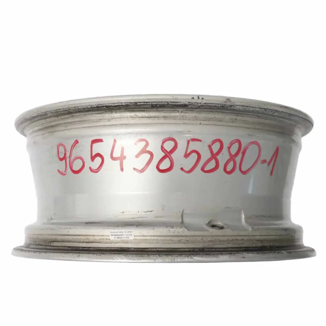 Citroen C4 Picasso Silver Alloy Wheel Rim 16" ET:26 6,5J - SKU 9654385880-1 - Part number 9654385880