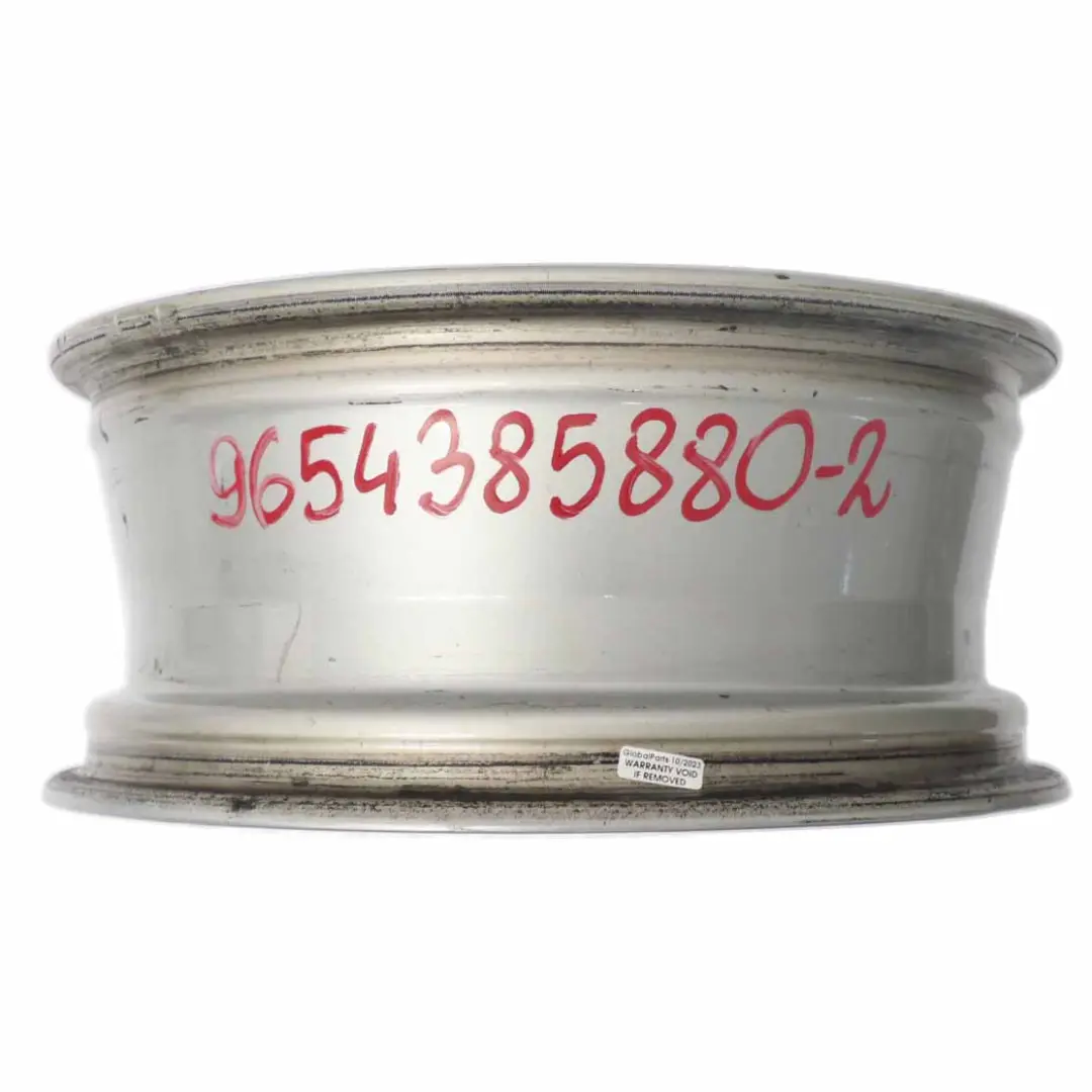 Citroen C4 Picasso Silberne Leichtmetallfelge 16" ET:26 6,5J für mit Teilenummer 9654385880 Citroen C4 Picasso Silberne Leichtmetallfelge 16" ET:26 6,5J - SKU 9654385880-2 - Teilenummer 9654385880