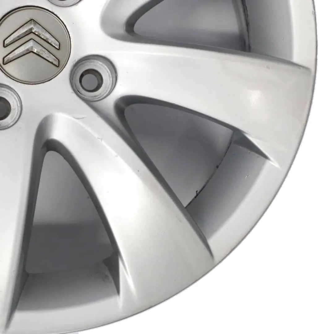  Citroen C4 Picasso Jante Alu Argent 16" ET:26 6,5J - SKU 9654385880-2 - Numéro de pièce 9654385880
