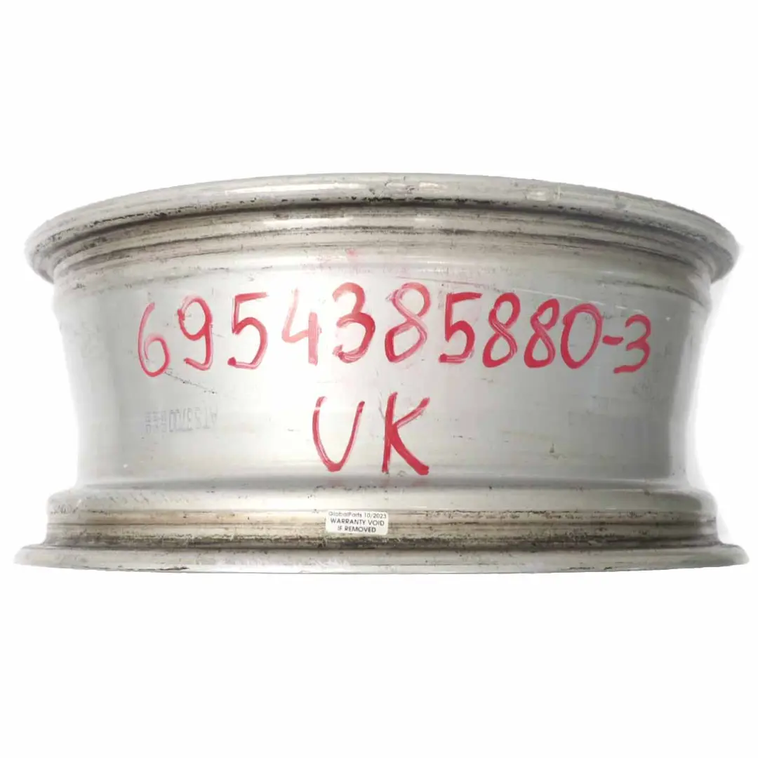 Citroen C4 Picasso Silver Alloy Wheel Rim 16" ET:26 6,5J to with Part number 9654385880 Citroen C4 Picasso Silver Alloy Wheel Rim 16" ET:26 6,5J - SKU 9654385880-3 - Part number 9654385880