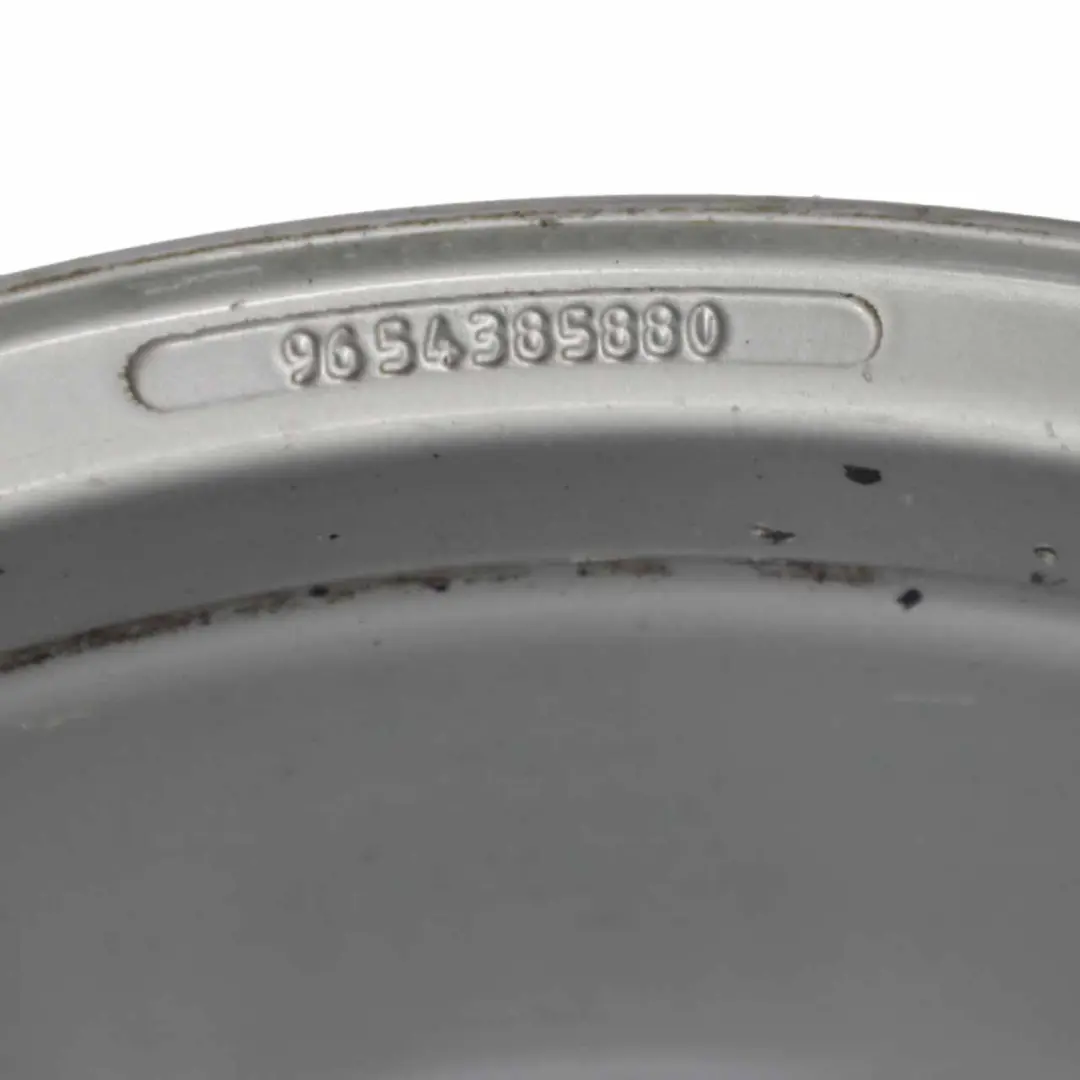 Citroen C4 Picasso Silver Alloy Wheel Rim 16" ET:26 6,5J to with Part number 9654385880 Citroen C4 Picasso Silver Alloy Wheel Rim 16" ET:26 6,5J - SKU 9654385880-4 - Part number 9654385880