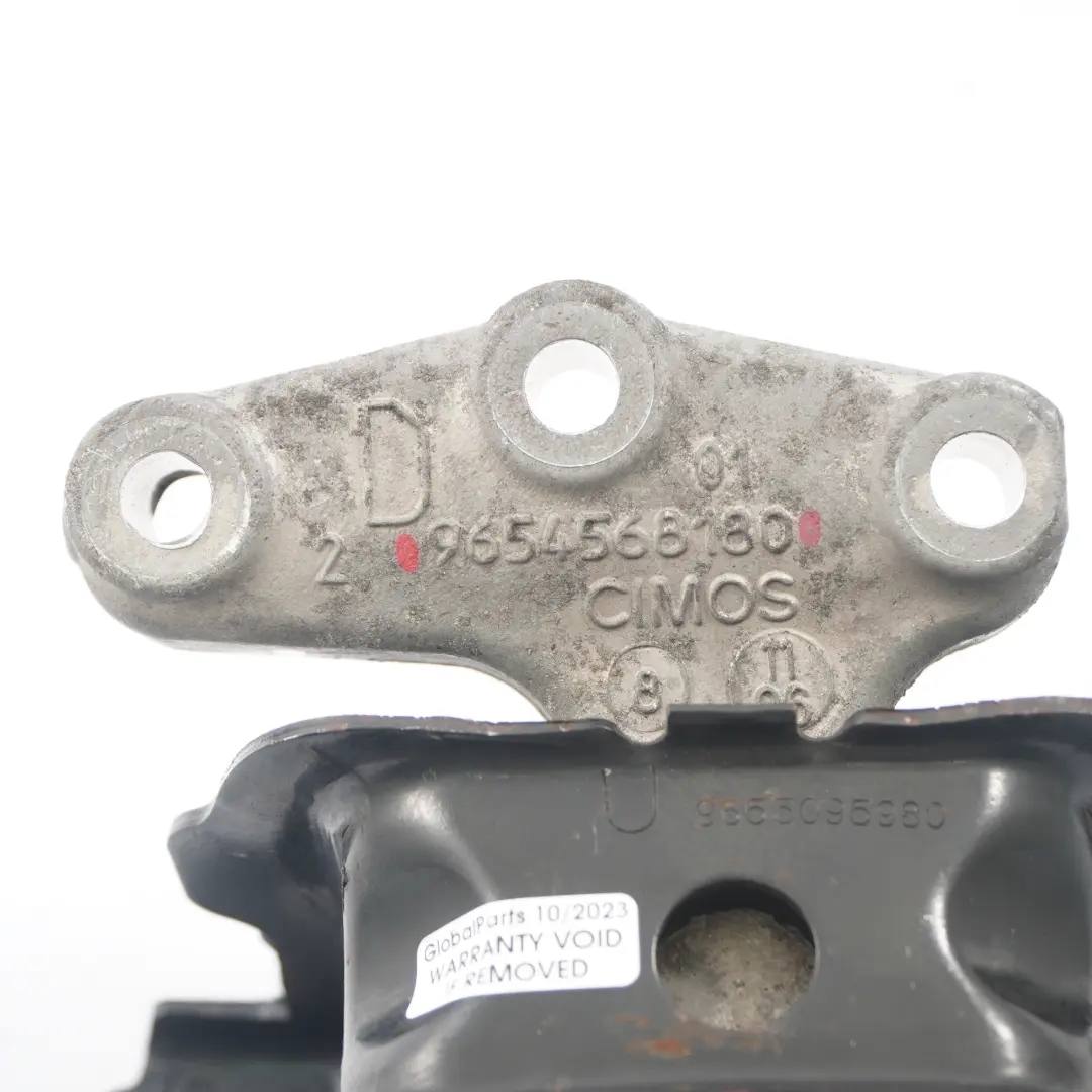 Support Mount Bracket Holder 1.6 HDI to Peugeot 207 Diesel Engine with Part number 9654568180 Peugeot 207 Diesel Engine Support Mount Bracket Holder 1.6 HDI - SKU 9654568180 - Part number 9654568180
