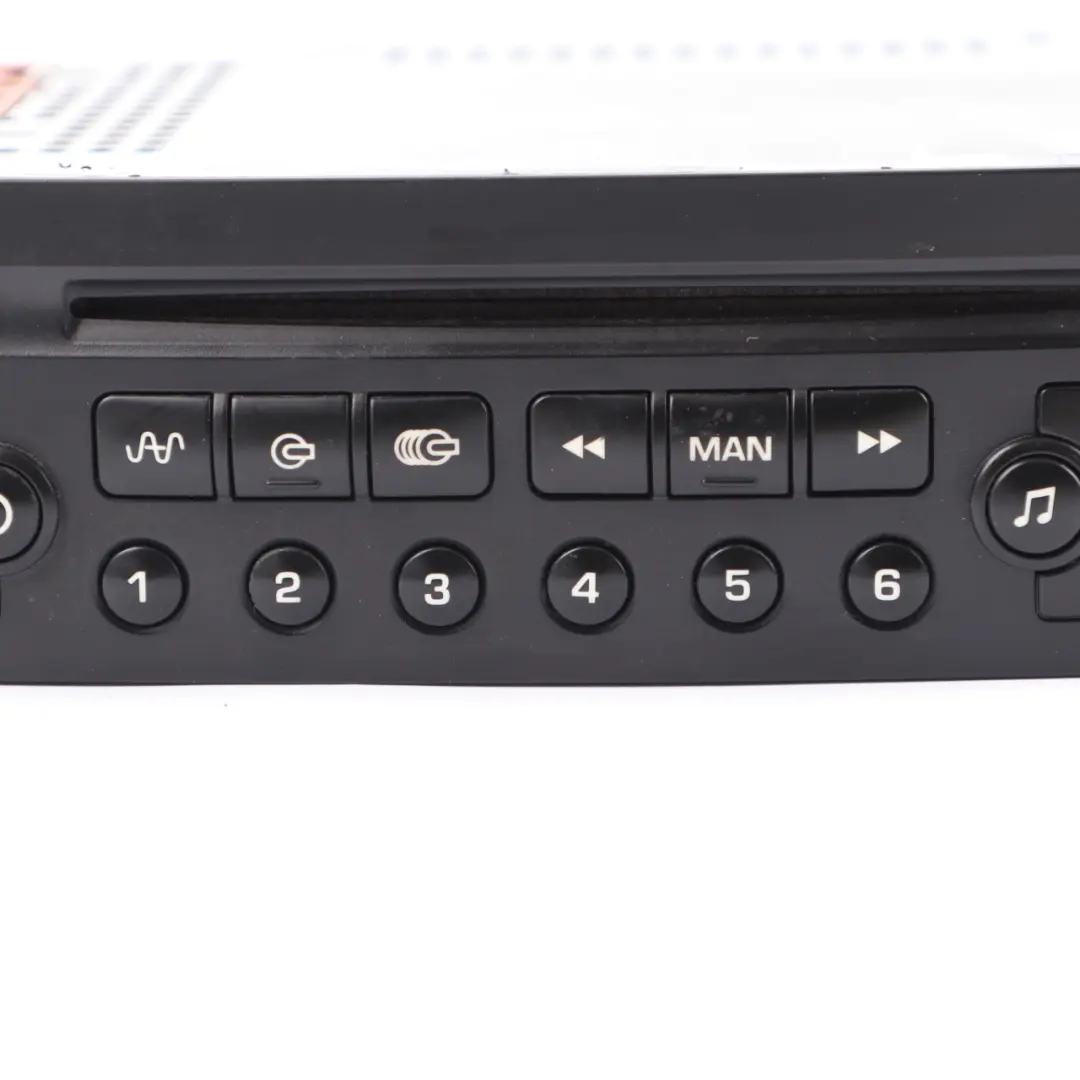 Peugeot 307 Radio Stereo CD Player Head Unit - SKU 96545978XT01 - Part number 96545978XT01
