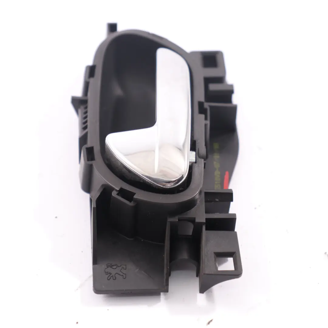 Door Handle Grab Interior Trim Front Left N/S Chrome to Peugeot 207 with Part number 96555518VD Peugeot 207 Door Handle Grab Interior Trim Front Left N/S Chrome - SKU 96555518VD - Part number 96555518VD
