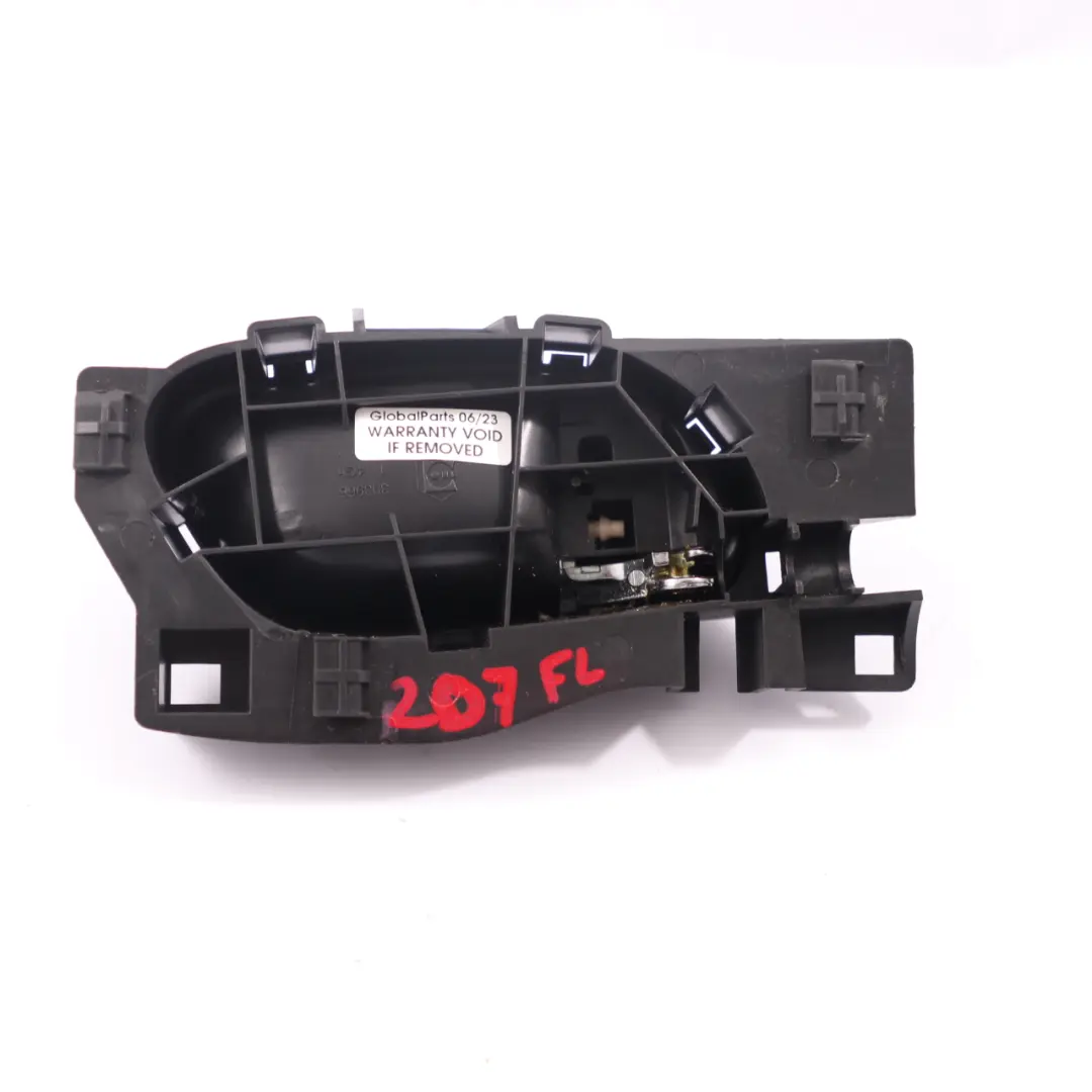 Embellecedor interior tirador puerta Peugeot 207 delantero izquierdo para con número de pieza 96555518VD Embellecedor interior tirador puerta Peugeot 207 delantero izquierdo - SKU 96555518VD - Número de pieza 96555518VD