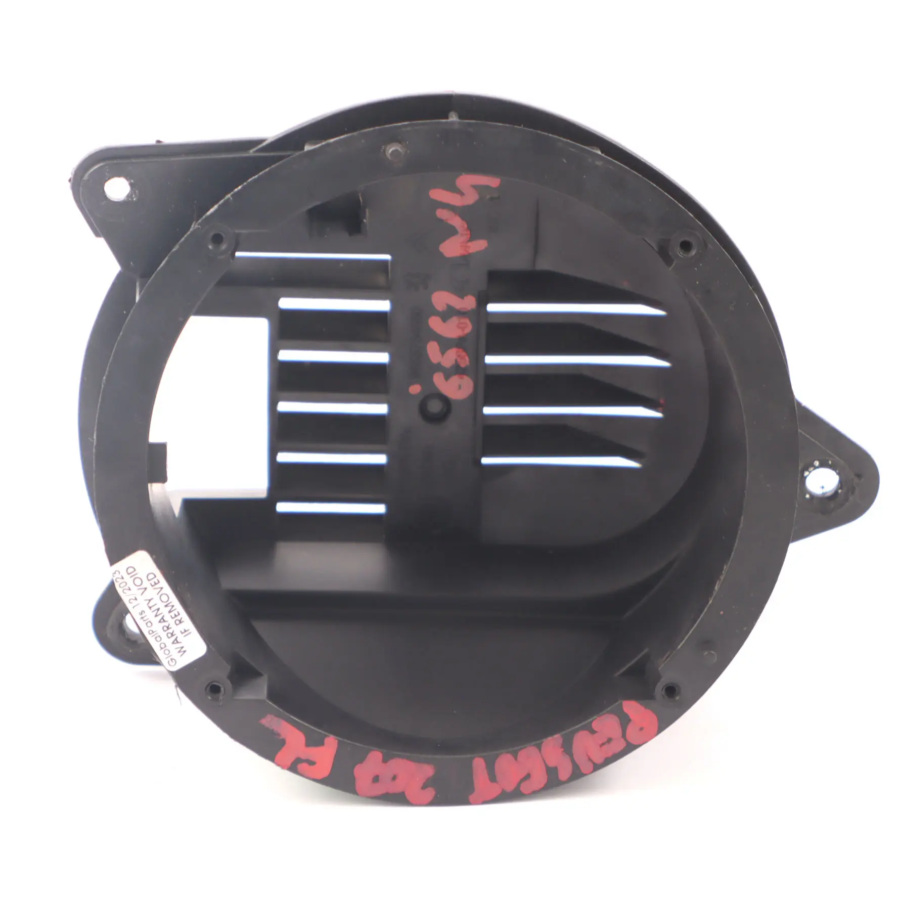 Peugeot 207 Lautsprecher Adapter Halter Halterung Tür vorne links 9655734680