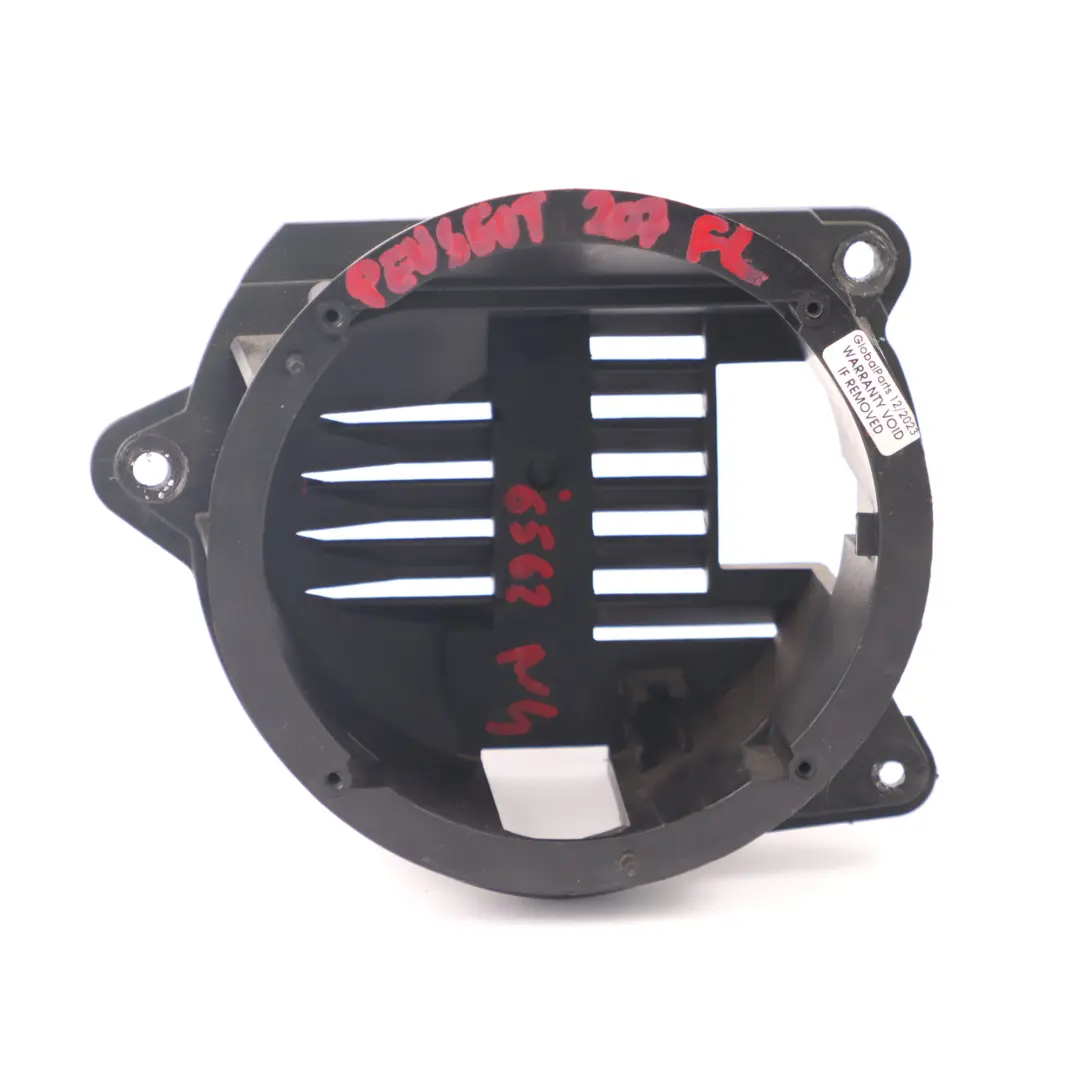 Peugeot 207 Adattatore altoparlante Supporto anteriore sinistra - SKU 9655734680 - Numero di parte 9655734680