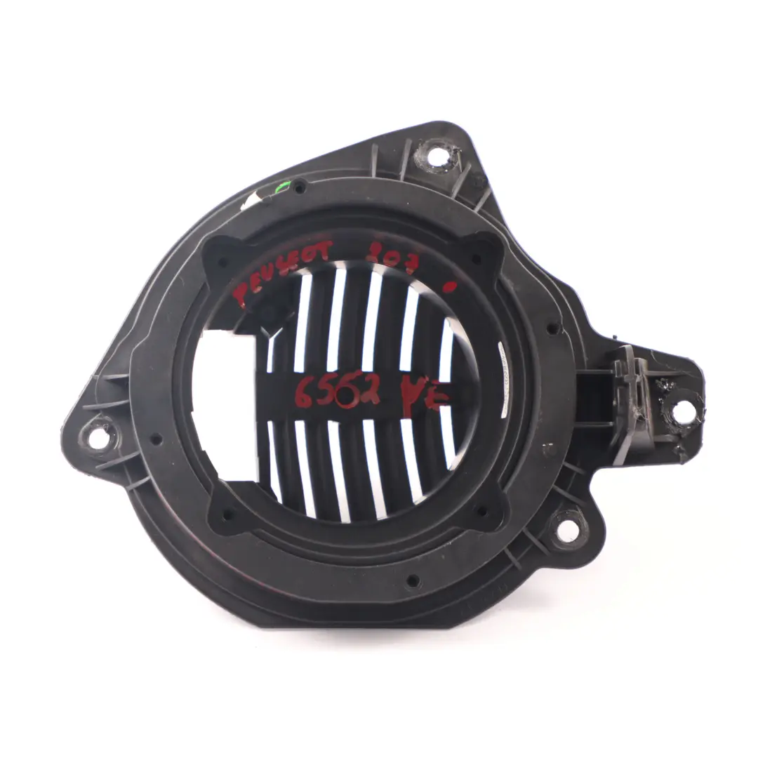 Adaptador de altavoz Soporte Puerta Trasera Izquierda para Peugeot 207 con número de pieza 9655734880 Peugeot 207 Adaptador de altavoz Soporte Puerta Trasera Izquierda - SKU 9655734880 - Número de pieza 9655734880