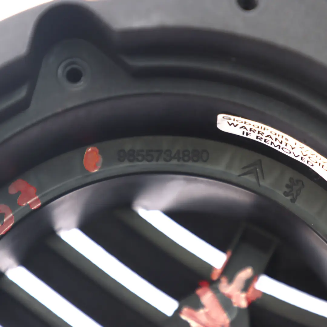 Peugeot 207 Adattatore altoparlante Supporto posteriore sinistra - SKU 9655734880 - Numero di parte 9655734880