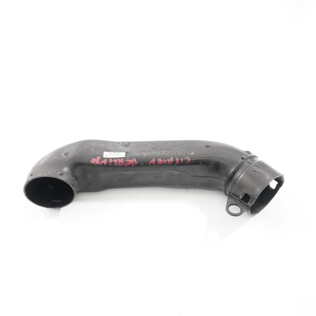  Citroen Berlingo Peugeot 207 1.6 HDI Air Intake Pipe Hose Tube - SKU 9656673480 - Part number 9656673480