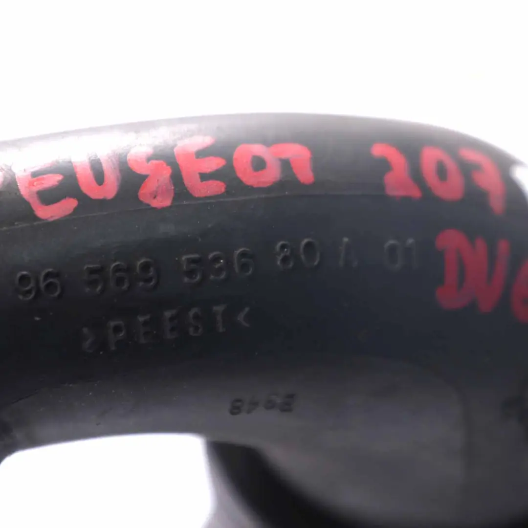 Peugeot 207 1.6 HDI Diesel Ladeluftkühler Schlauch Luftansaugrohr - SKU 9656953680 - Teilenummer 9656953680