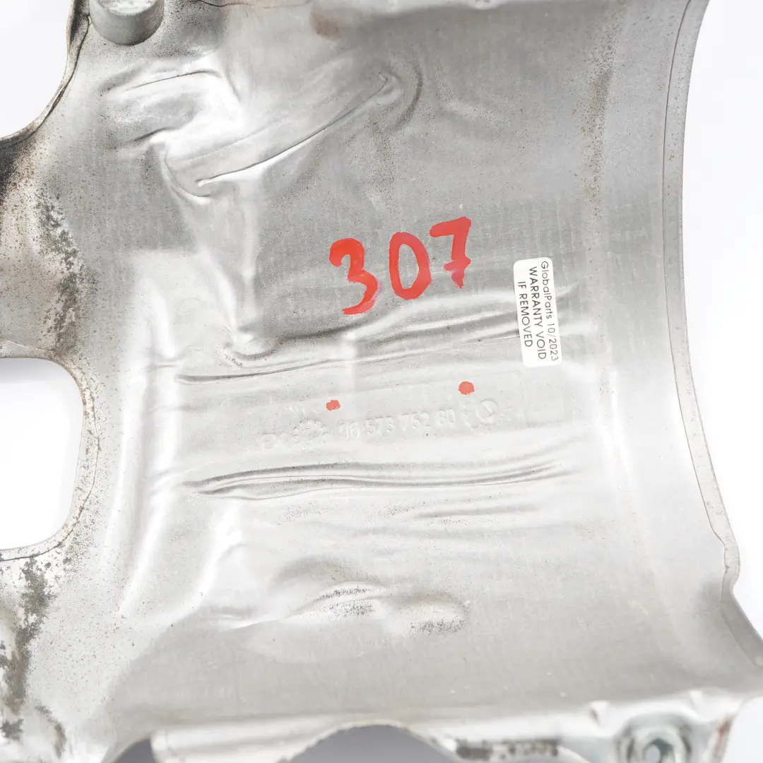 Plaque thermique convertisseur catalytique pour Peugeot 307 1.6 HDI à propos du numéro de pièce 9657375280 Peugeot 307 1.6 HDI Plaque thermique convertisseur catalytique - SKU 9657375280 - Numéro de pièce 9657375280