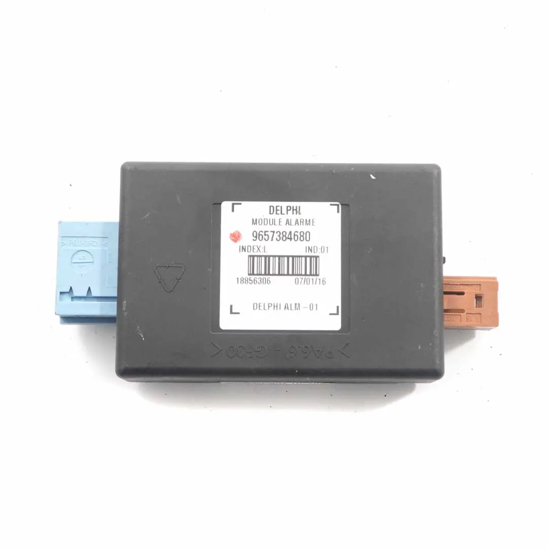  Citroen C4 Peugeot 407 3008 Module Sirène Alarme Antivol - SKU 9657384680 - Numéro de pièce 9657384680