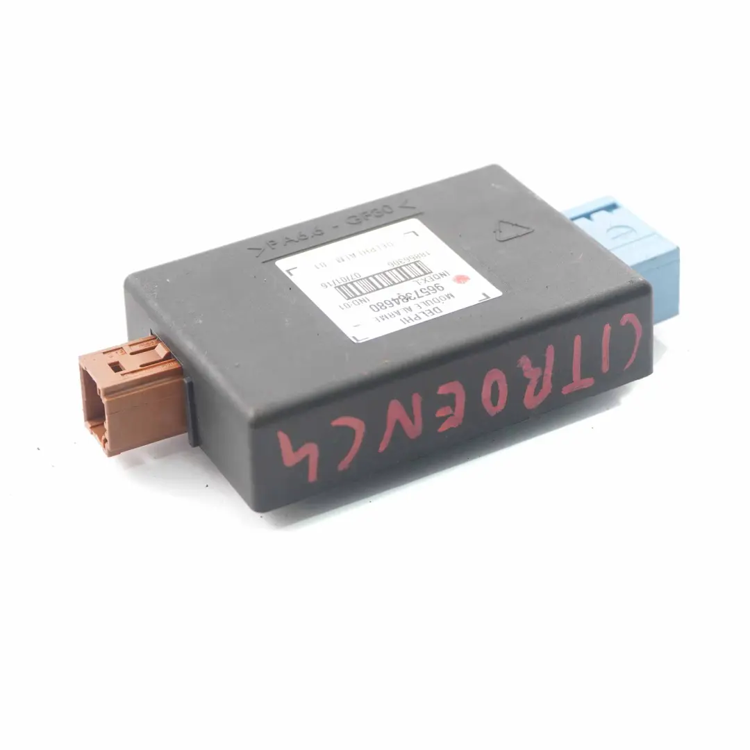  Citroen C4 Peugeot 407 3008 Module Sirène Alarme Antivol - SKU 9657384680 - Numéro de pièce 9657384680