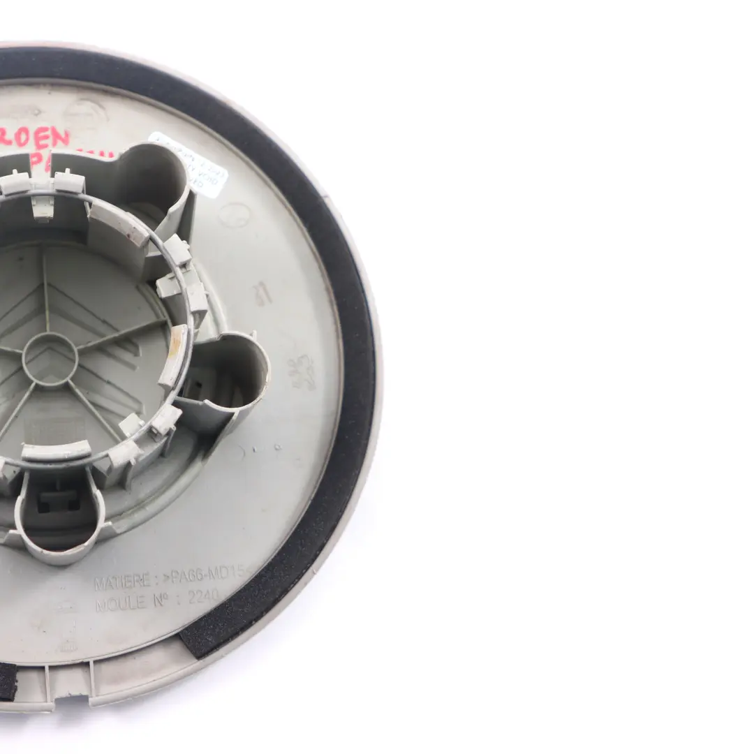 Citroen Dispatch Hub Cap Cover Trim 16" Centre Wheel Panel Silver to with Part number 9658036380 Citroen Dispatch Hub Cap Cover Trim 16" Centre Wheel Panel Silver - SKU 9658036380 - Part number 9658036380