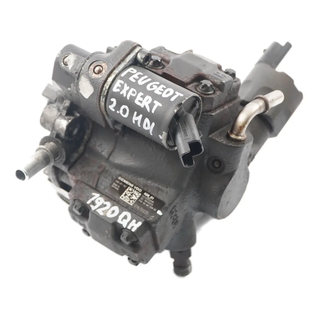High Pressure Injection Fuel Pump to Peugeot Expert 2.0 HDI Diesel with Part number 9658193980 Peugeot Expert 2.0 HDI Diesel High Pressure Injection Fuel Pump - SKU 9658193980 - Part number 9658193980