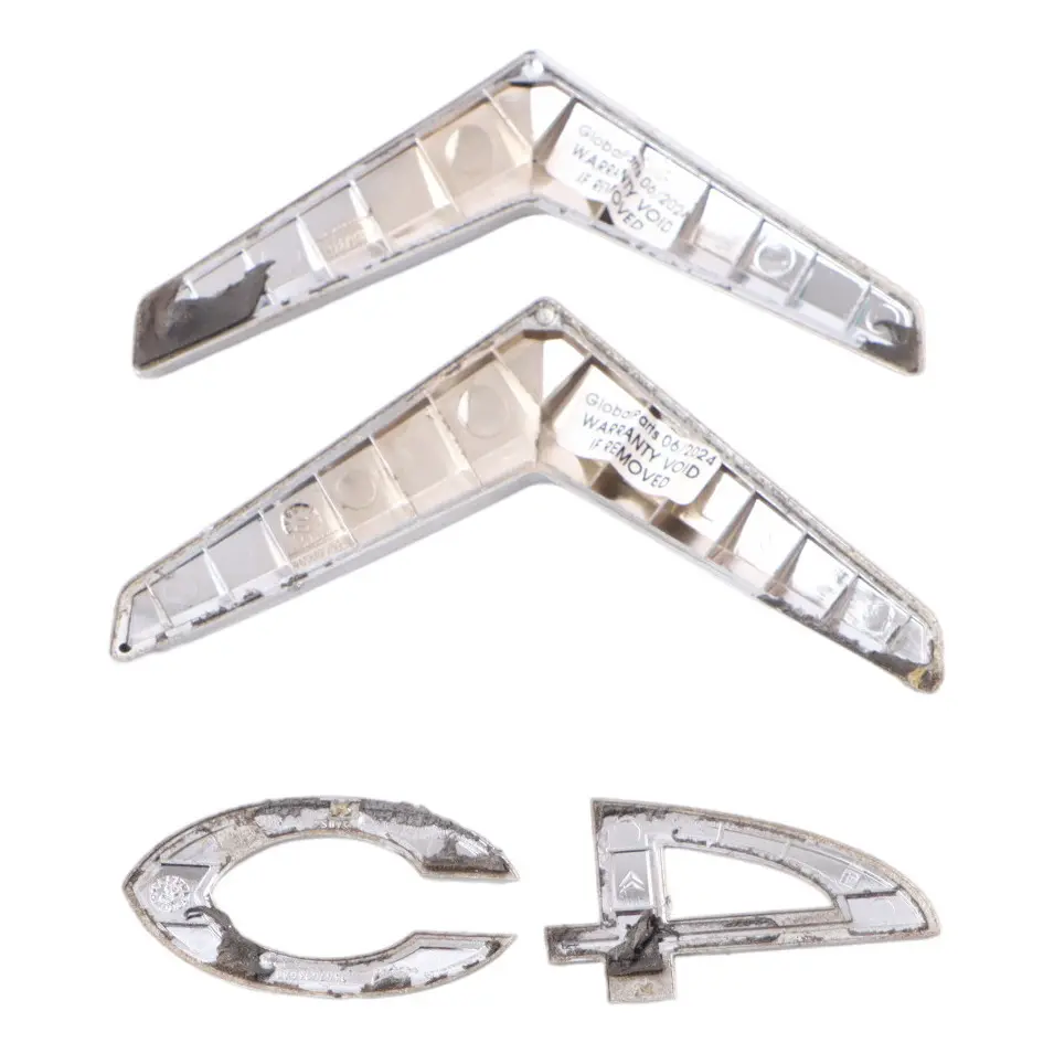 Citroen C4 Tailgate Boot Logo Badges Chrome to with Part number 9658479380 Citroen C4 Tailgate Boot Logo Badges Chrome - SKU 9658479380 - Part number 9658479380