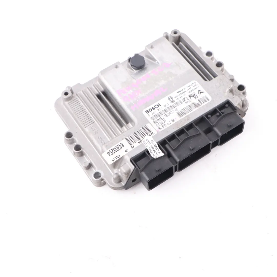 9HX 1.6 Diesel Engine Control Unit ECU Module Manual to Peugeot 307 with Part number 9659342280 Peugeot 307 9HX 1.6 Diesel Engine Control Unit ECU Module Manual - SKU 9659342280 - Part number 9659342280