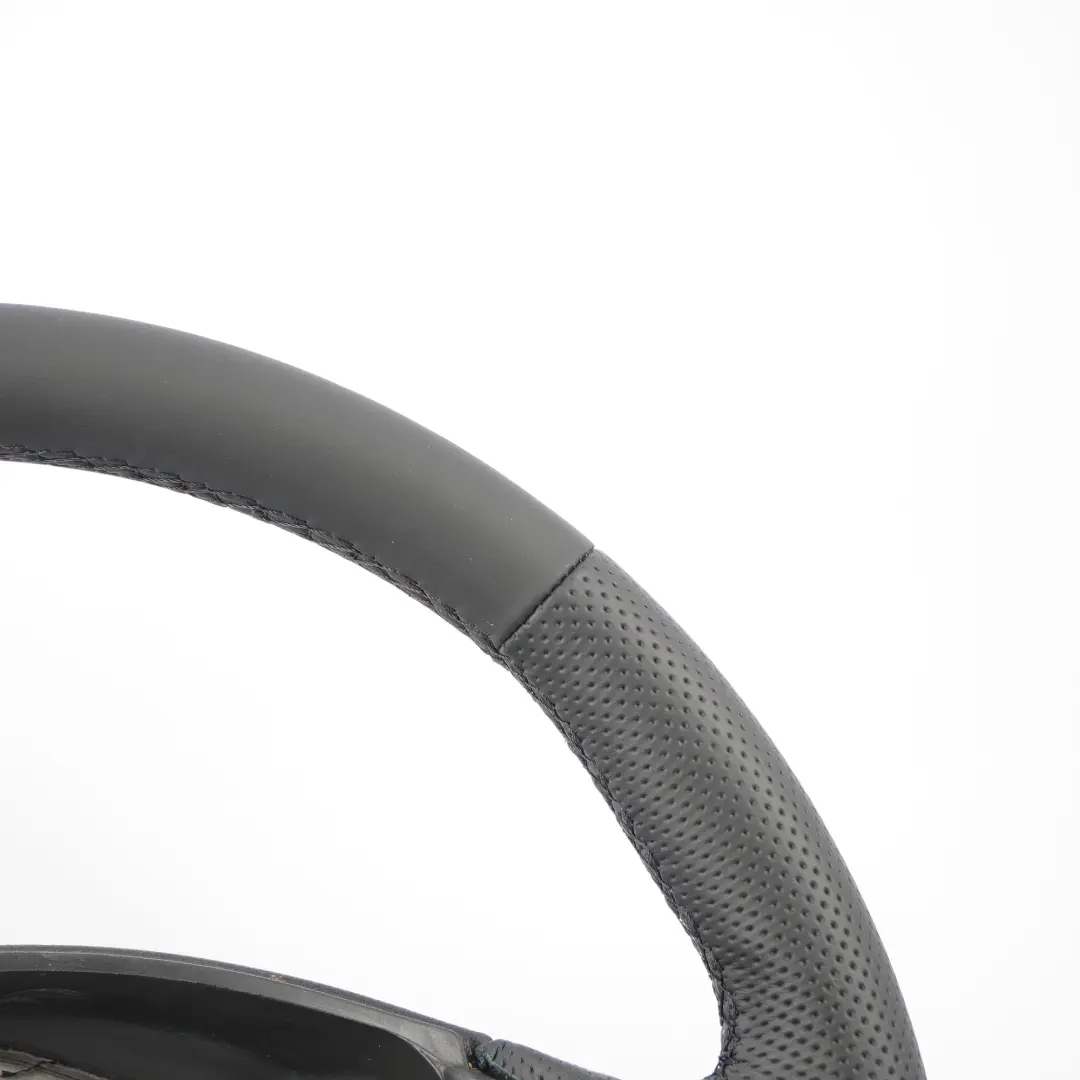 Steering Wheel NEW Black Leather to Peugeot 308 with Part number 96598451ZD Peugeot 308 Steering Wheel NEW Black Leather - SKU 96598451ZD-1 - Part number 96598451ZD