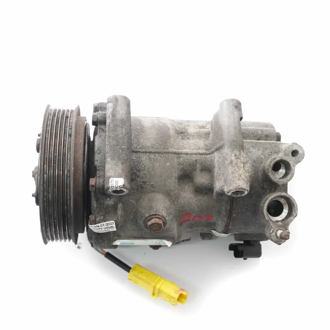 Peugeot 207 Air Conditioning Compressor Air Con A/C Pump - SKU 9659875780 - Part number 9659875780