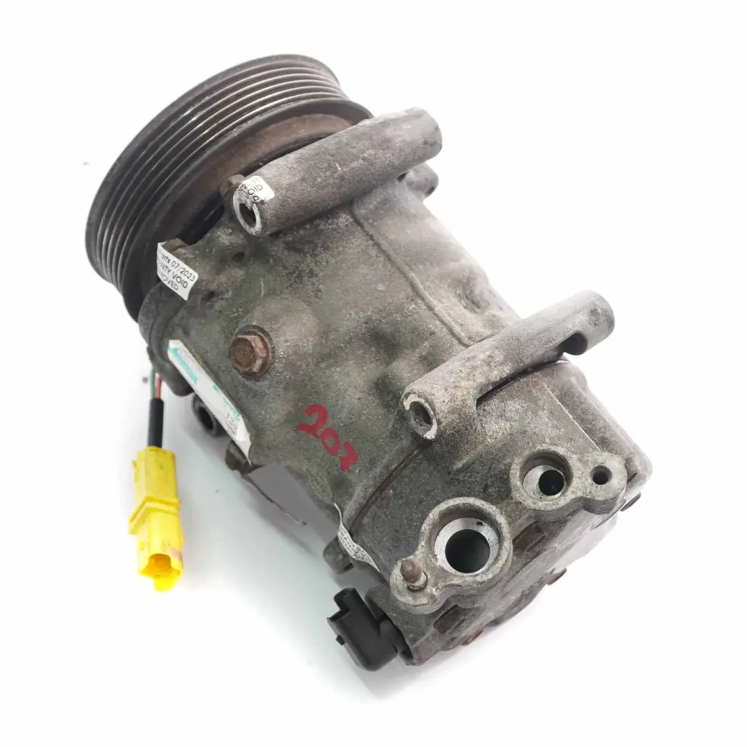 Peugeot 207 Air Conditioning Compressor Air Con A/C Pump - SKU 9659875780 - Part number 9659875780