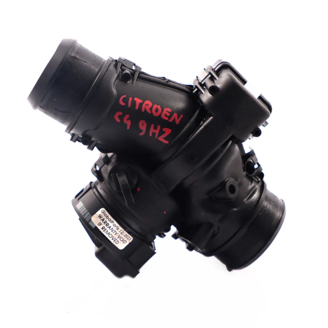 Citroen C4 1.6 HDI Diesel Drossel klappen gehäuse Ventil für Peugeot 307 mit Teilenummer 9660030480 Peugeot 307 Citroen C4 1.6 HDI Diesel Drossel klappen gehäuse Ventil - SKU 9660030480 - Teilenummer 9660030480