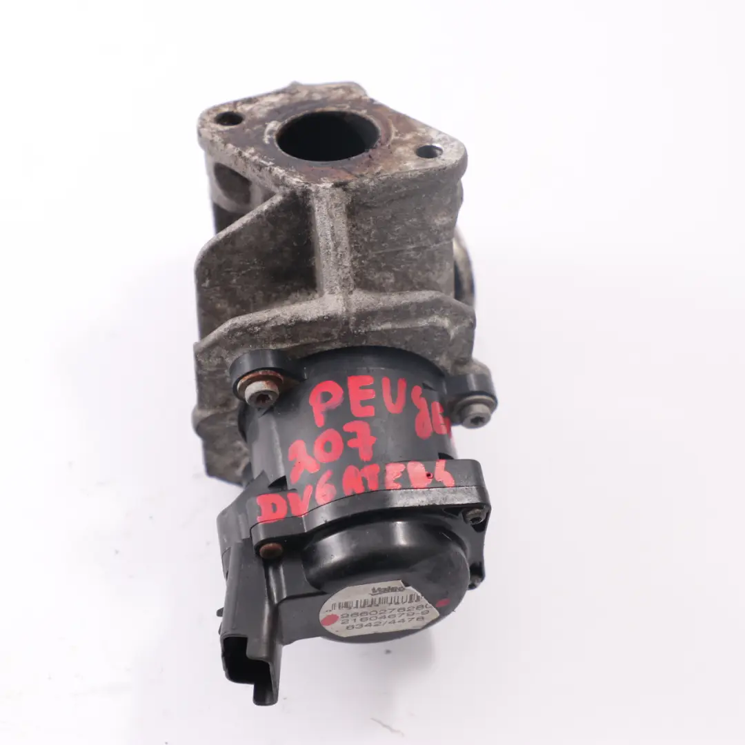 Valve Exhaust Gas Recirculation Unit to Peugeot 207 Diesel EGR with Part number 9660276280 Peugeot 207 Diesel EGR Valve Exhaust Gas Recirculation Unit - SKU 9660276280 - Part number 9660276280