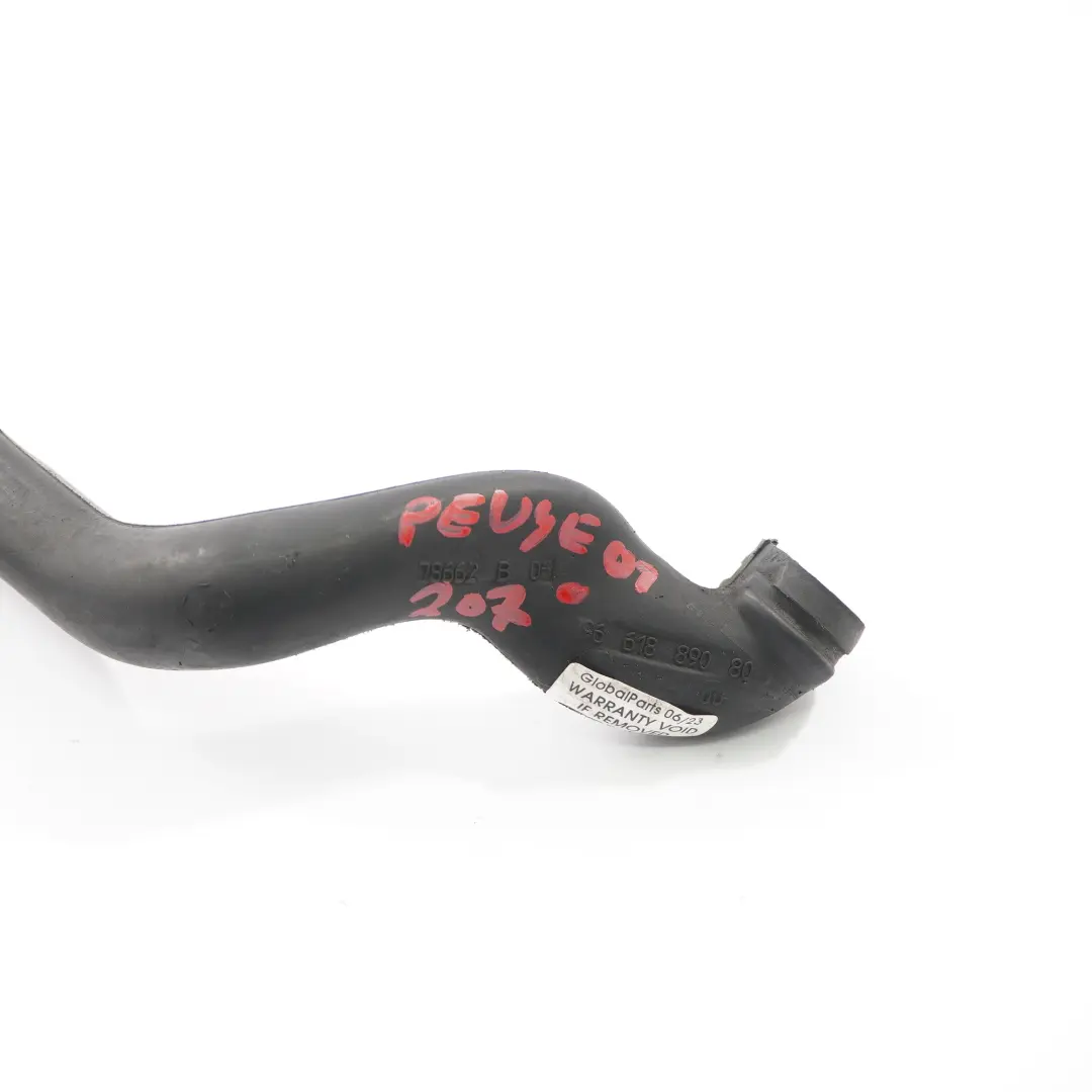 Air Intake Hose Peugeot 207 1.6 HDI Diesel Pipe Tube Channel - SKU 9661889080 - Part number 9661889080