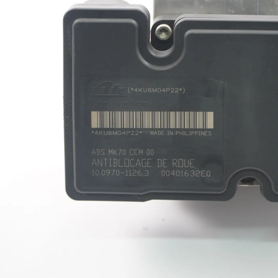 Pompe de frein Module ABS Unité de contrôle hydraulique pour Peugeot 207 à propos du numéro de pièce 9662150680 Peugeot 207 Pompe de frein Module ABS Unité de contrôle hydraulique - SKU 9662150680 - Numéro de pièce 9662150680