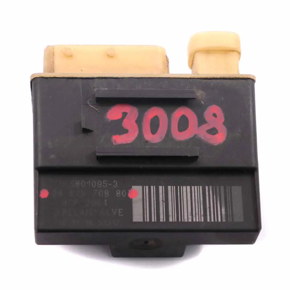 Peugeot 3008 preriscaldamento controllo candelette relè 9662570880