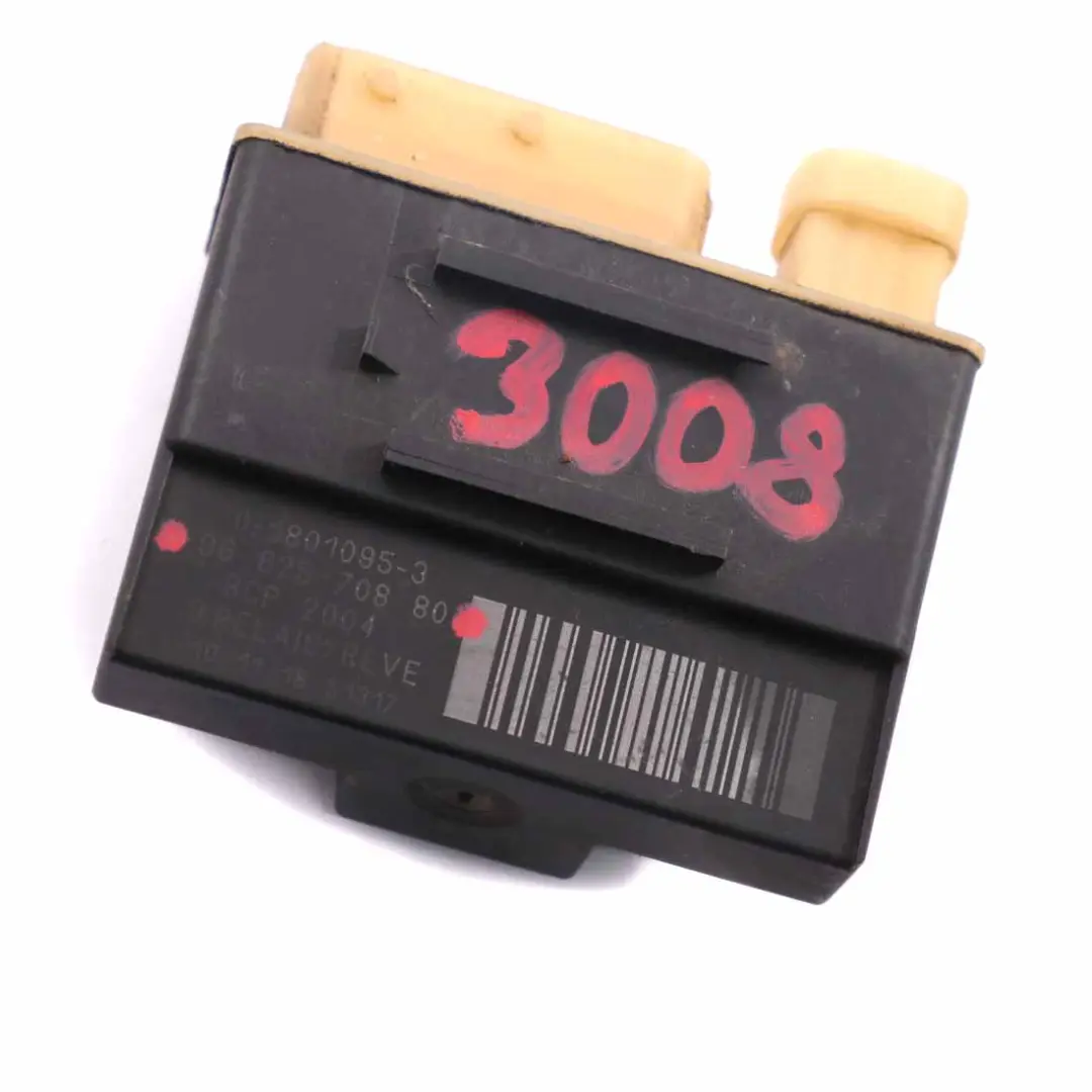 Precalentamiento Control Calentador Relé para Peugeot 3008 con número de pieza 9662570880 Peugeot 3008 Precalentamiento Control Calentador Relé - SKU 9662570880 - Número de pieza 9662570880