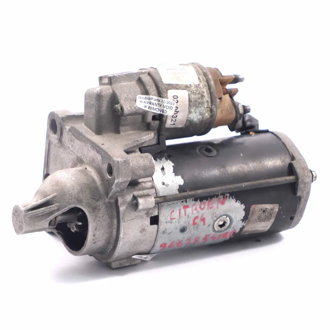  Citroen C4 Motorino di avviamento motore diesel HDI Unità attuatore 9688268580 - SKU 9662854180 - Numero di parte 9662854180