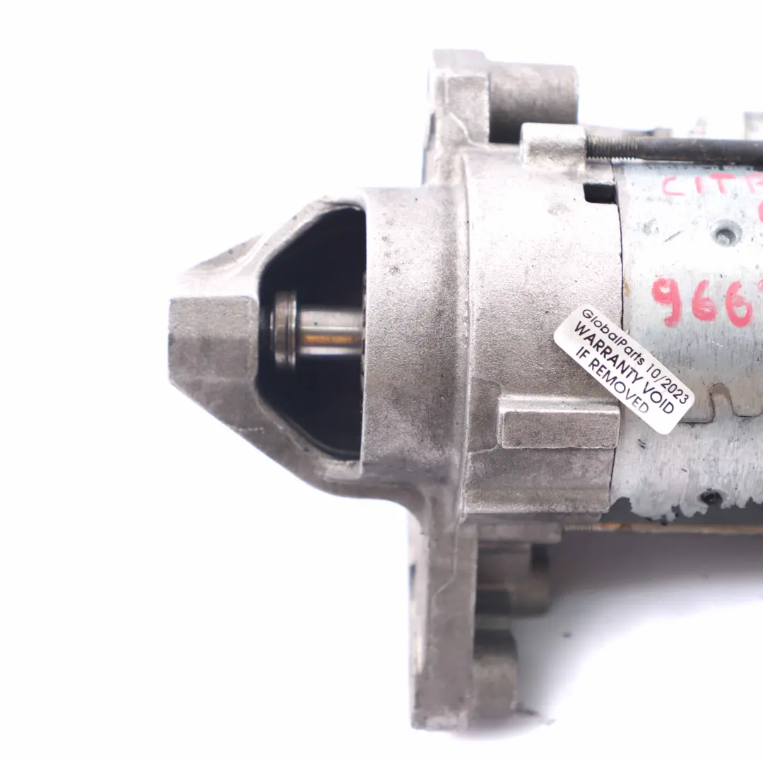  Citroen C4 Starter Motor Diesel Engine 1.6 HDI Actuator Unit - SKU 9662854180 - Part number 9662854180