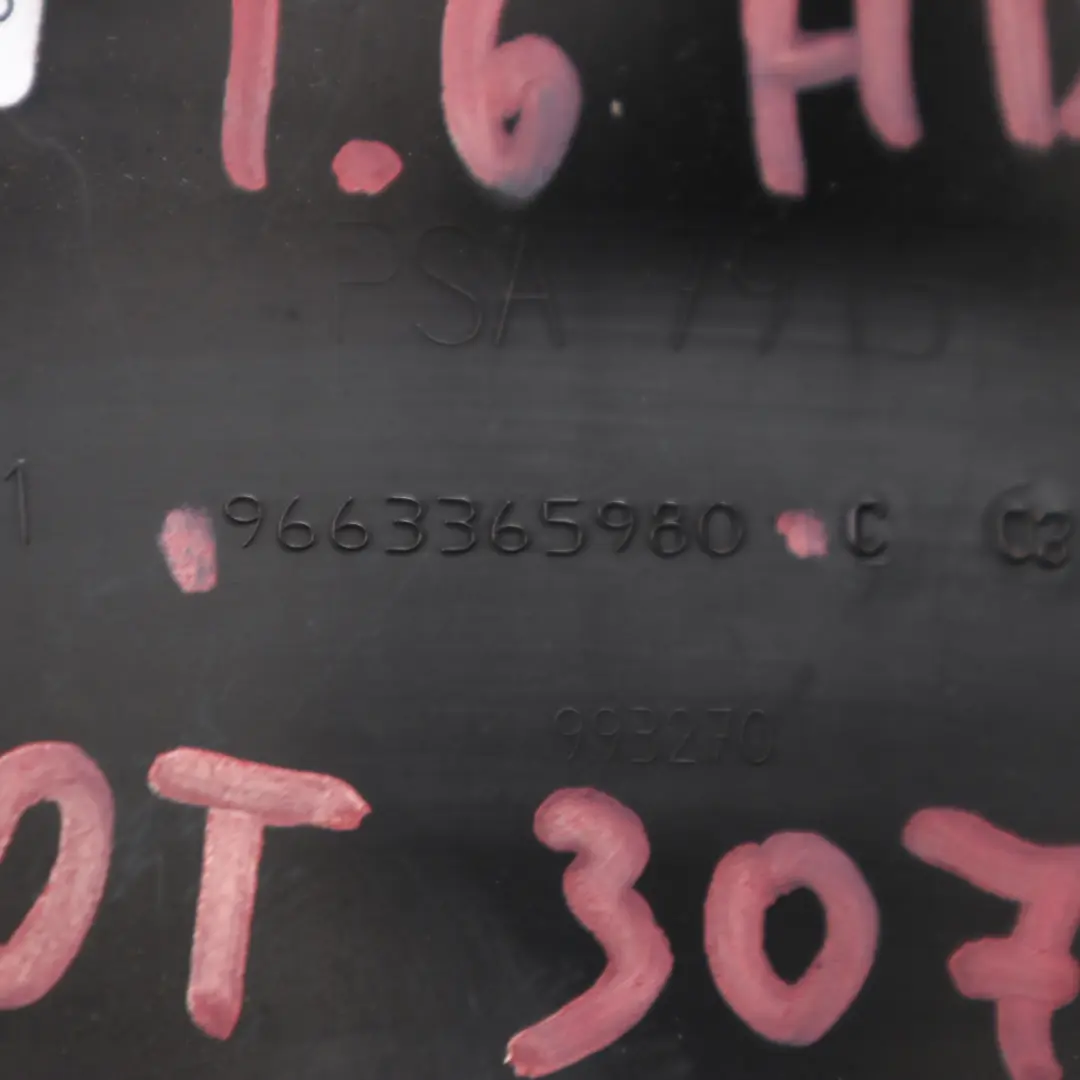 Silenziatore Aspirazione Filtro Aria Marmitta per Peugeot 307 1.6 HDI con numero di parte 9663365980 Peugeot 307 1.6 HDI Silenziatore Aspirazione Filtro Aria Marmitta - SKU 9663365980 - Numero di parte 9663365980